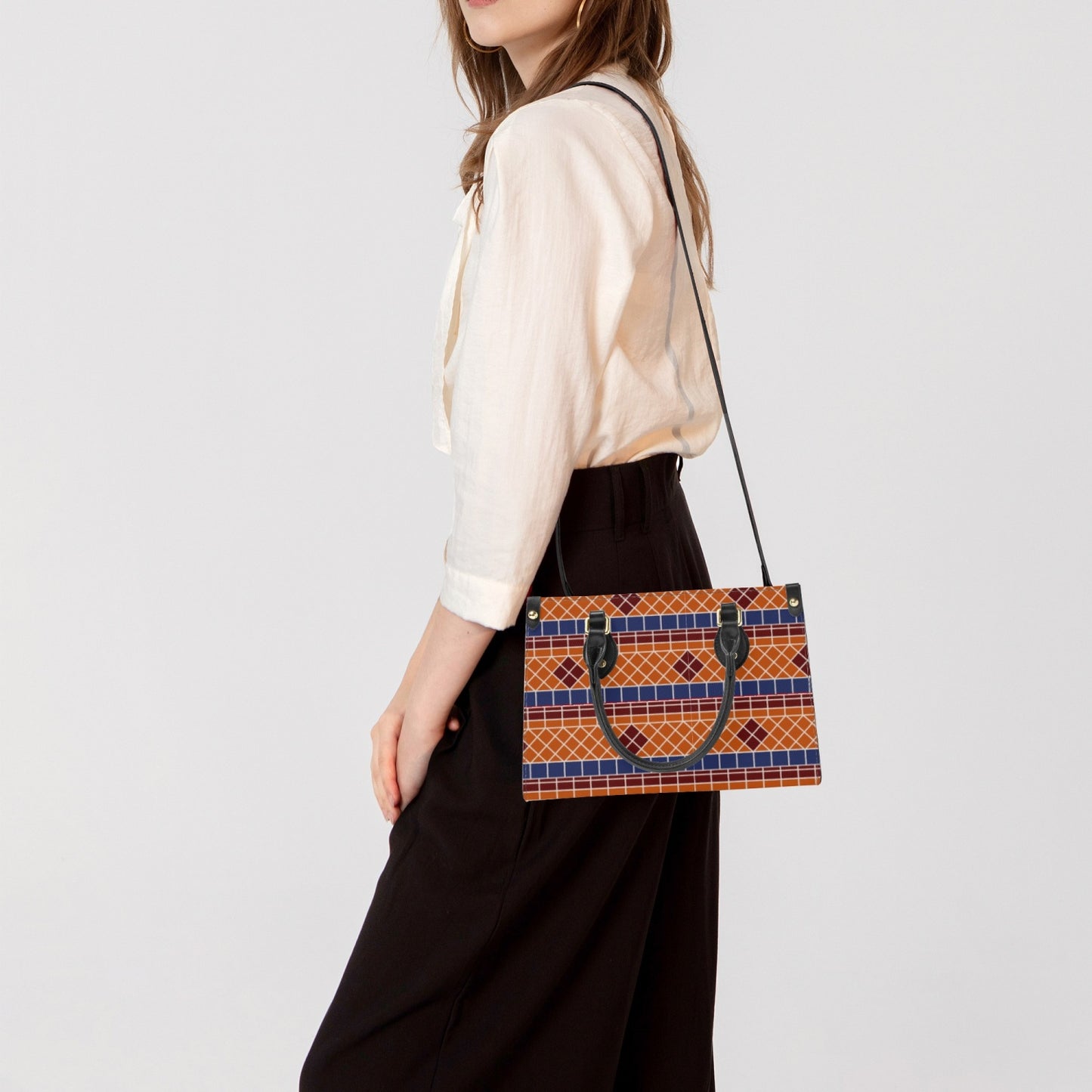 Fountain Tile Purse - Long Strap