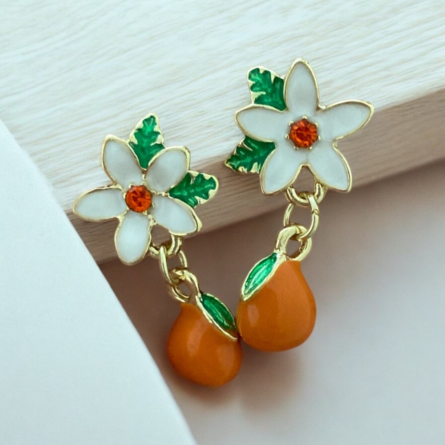 Simply Citrus Blossom Earrings