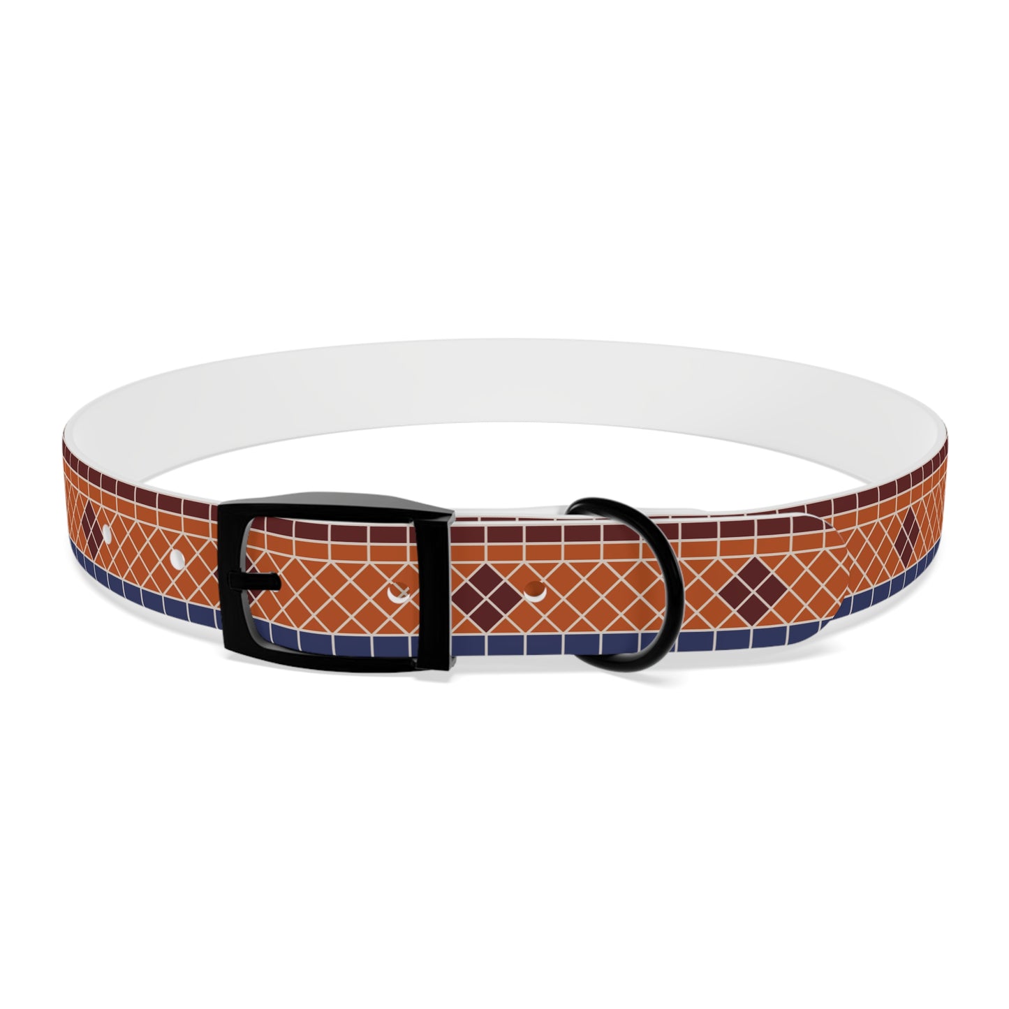 Fountain Tiles Dog Collar