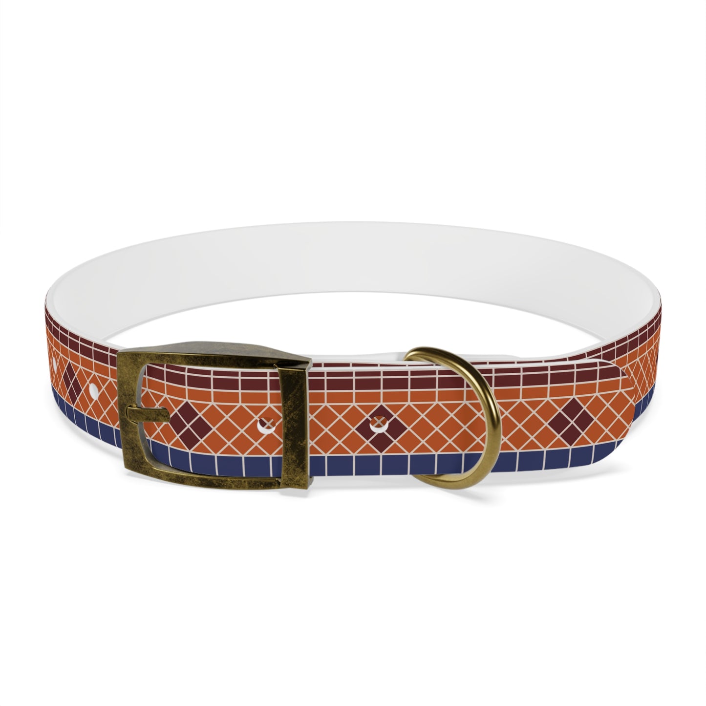 Fountain Tiles Dog Collar