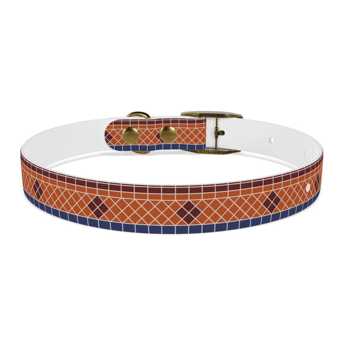 Fountain Tiles Dog Collar
