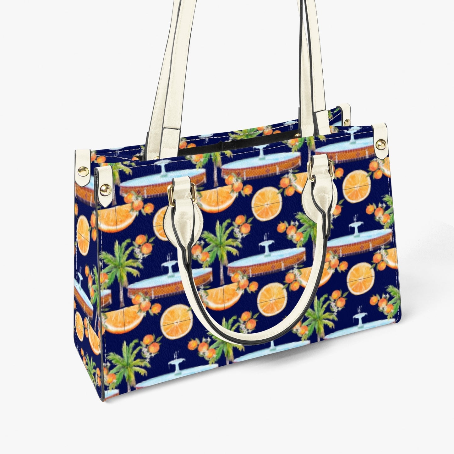 Orange Hawaiian Women's Tote Bag - Long Strap