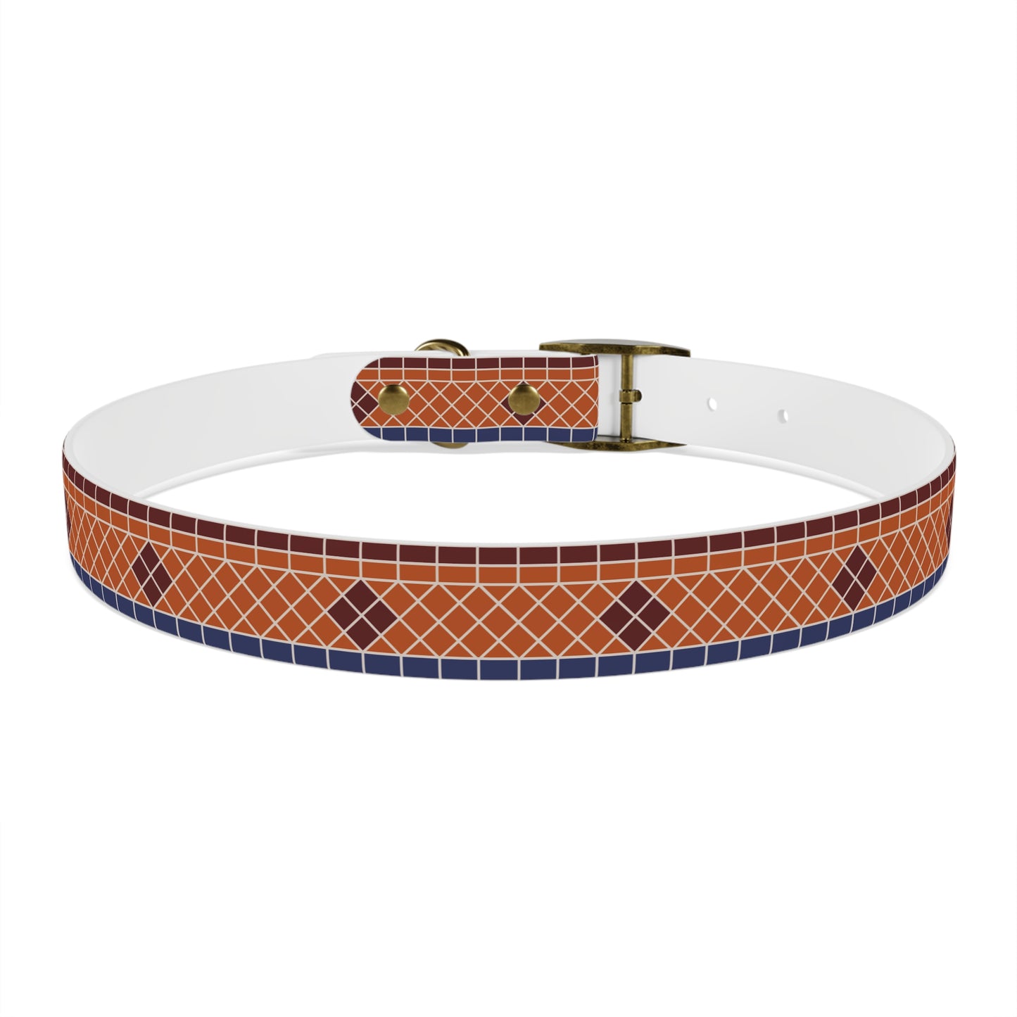 Fountain Tiles Dog Collar