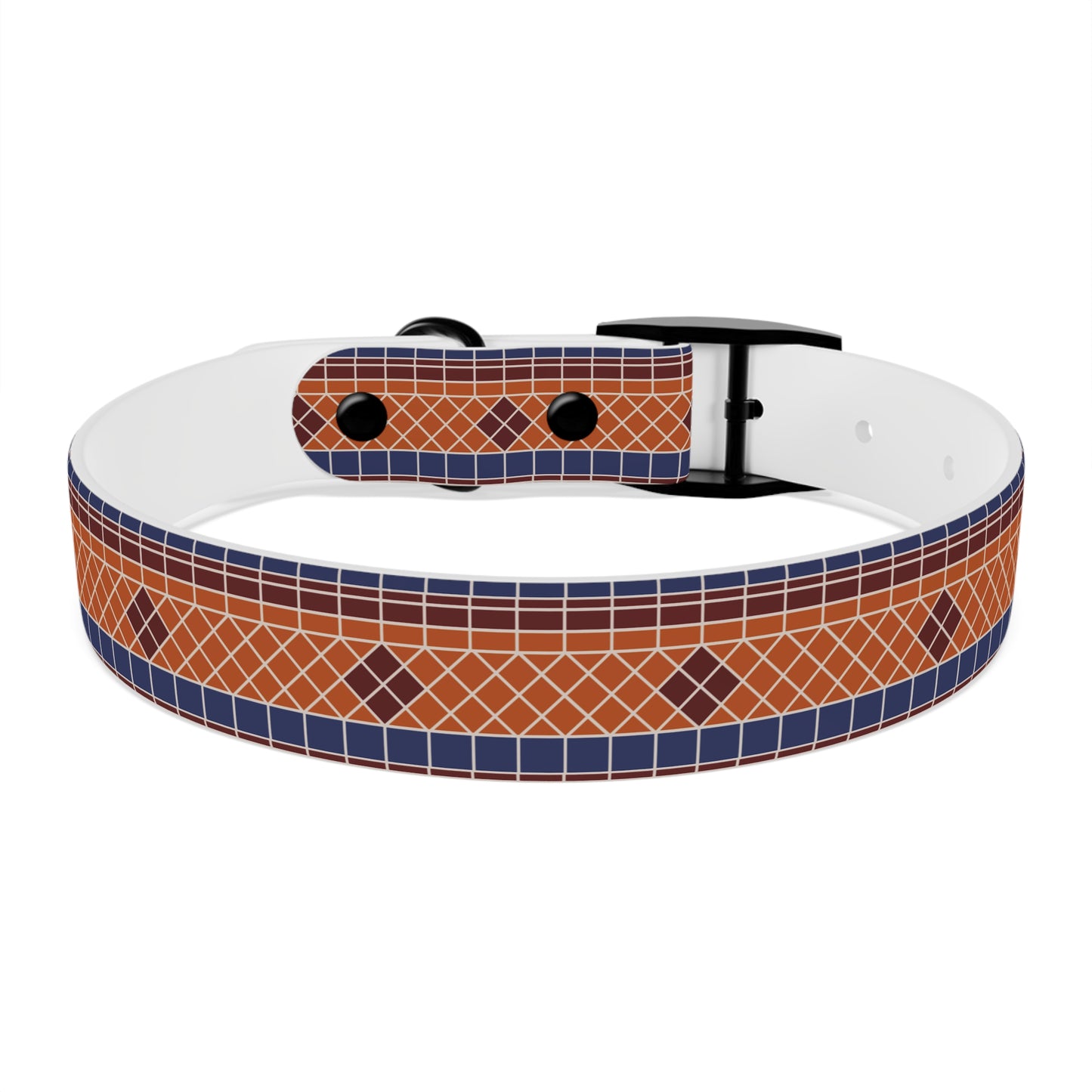 Fountain Tiles Dog Collar