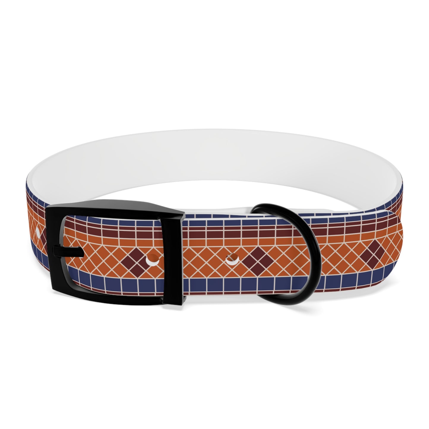 Fountain Tiles Dog Collar