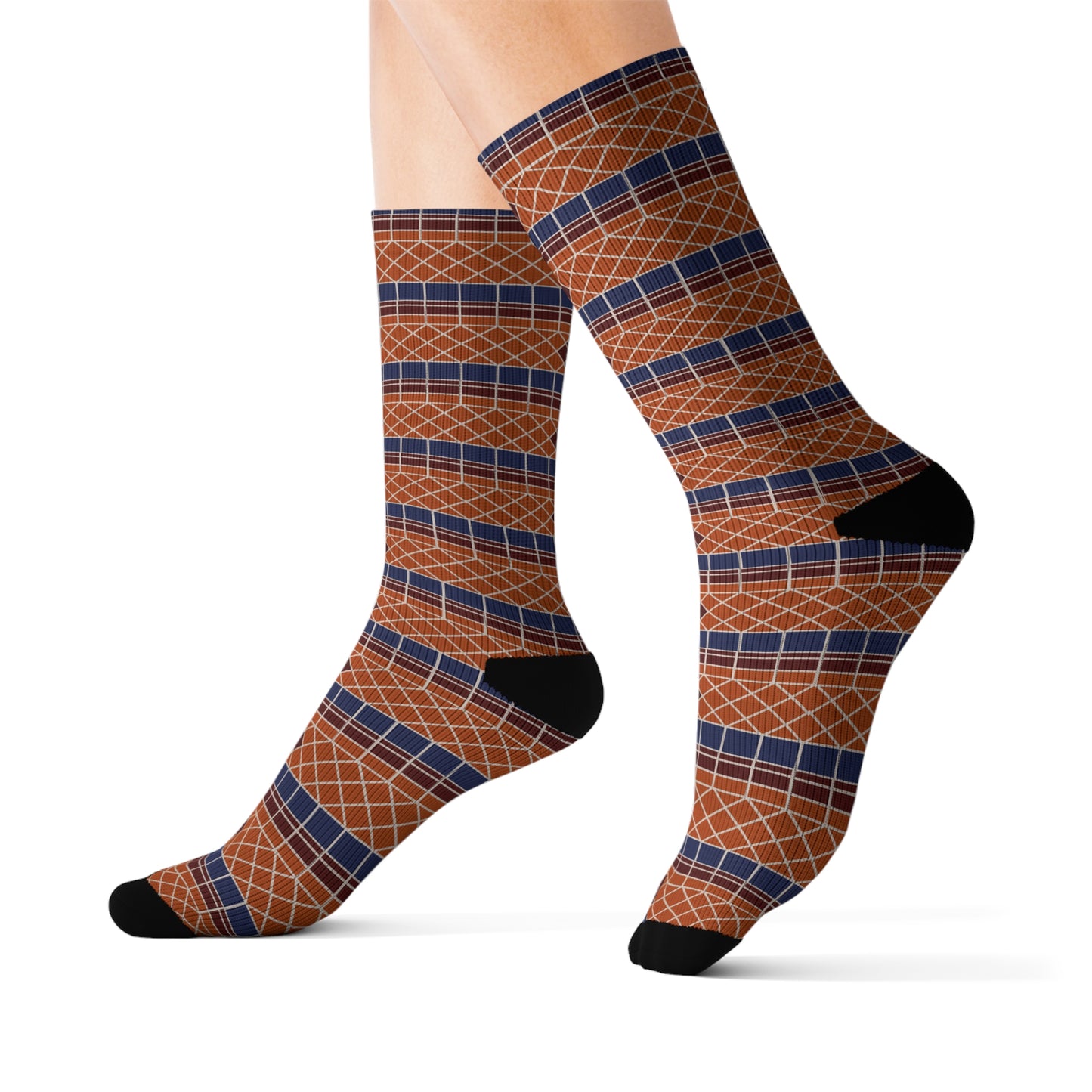*Last Pair* Fountain Tile Socks