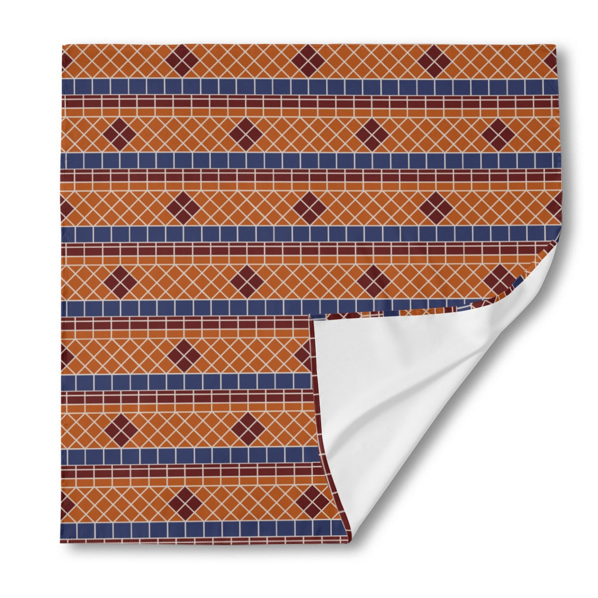 Fountain Tile Silk Scarf