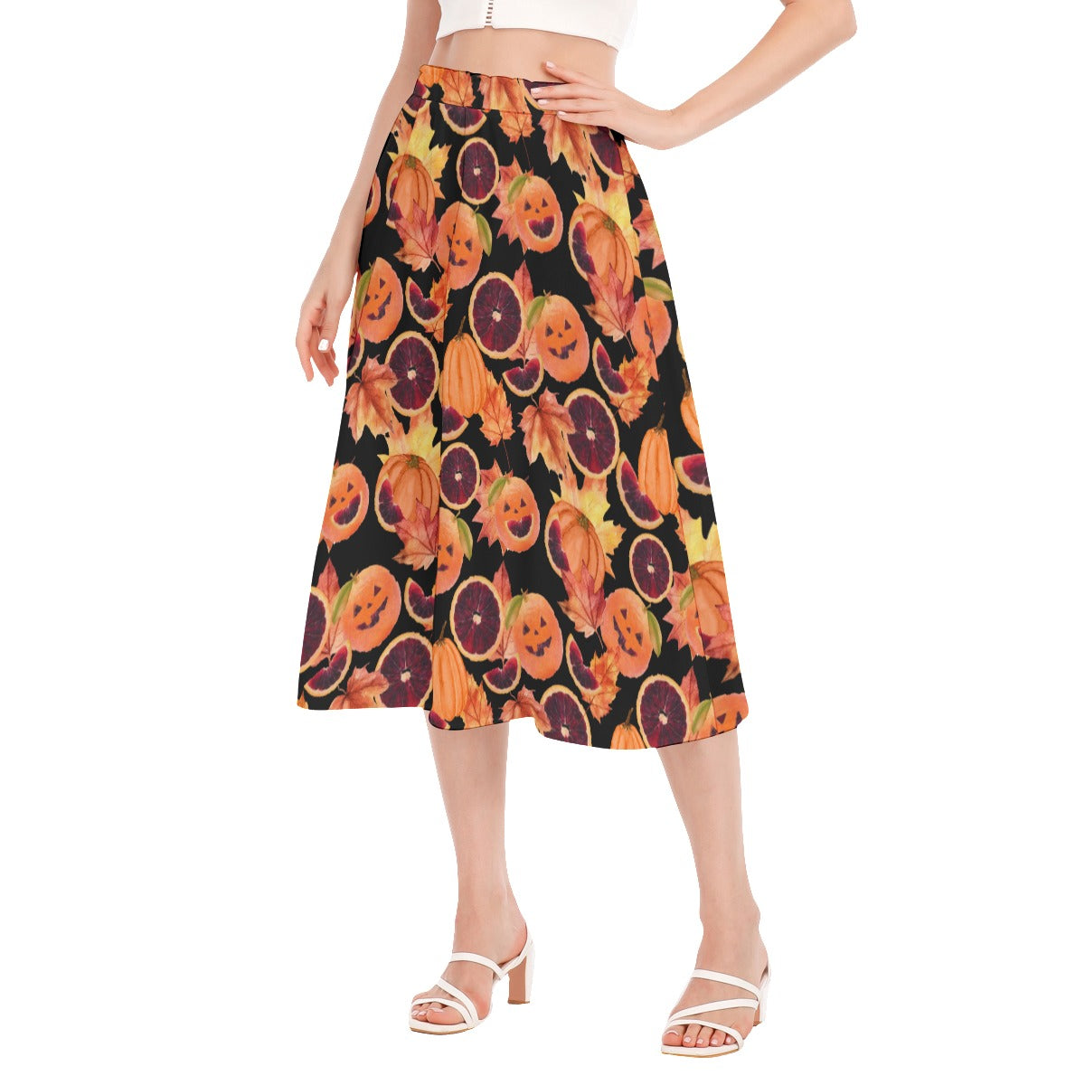 π Blood Orange Harvest Skirt