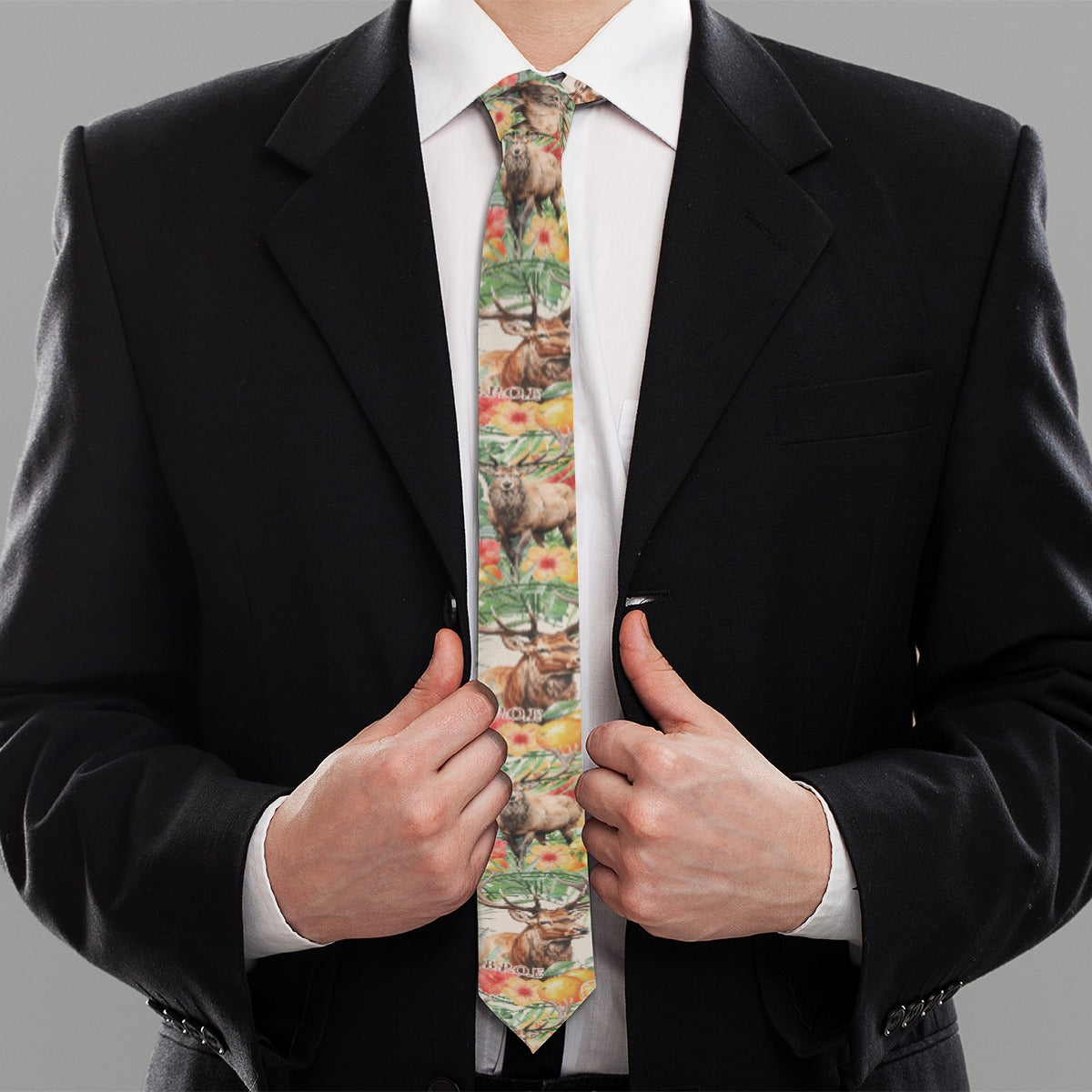 Elks Lodge 1475 Hawaiian Tribute Tie