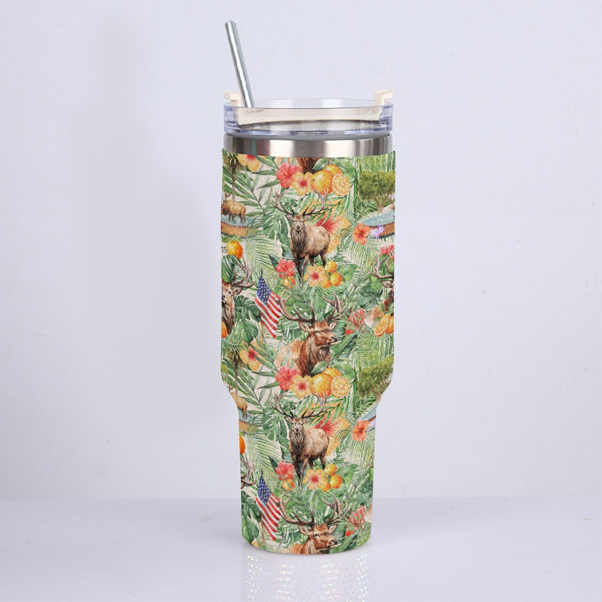 Elks Lodge 1475 Diamond-Studded Tribute Stainless Steel Tumbler