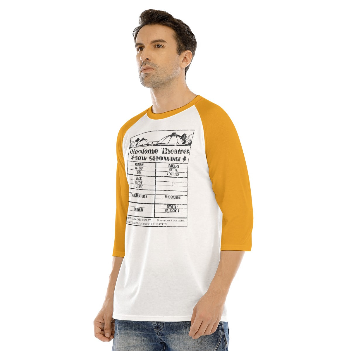Cinedome Theatres - Raglan Unisex T-Shirt