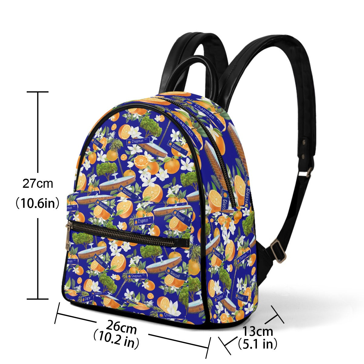 Old Towne Hawaiian Mini Backpack in Blue