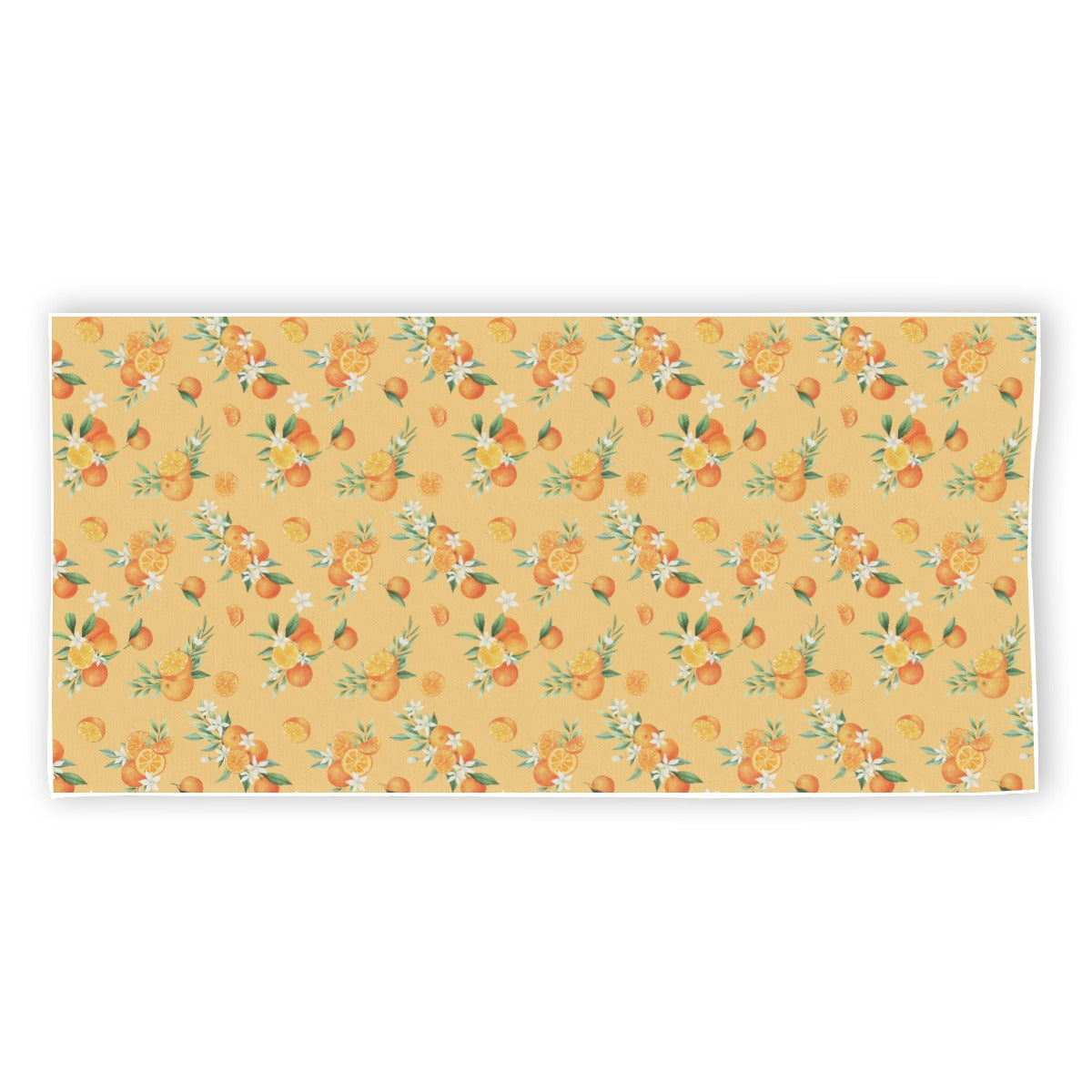 Squeezable Oranges Summer Beach Towel