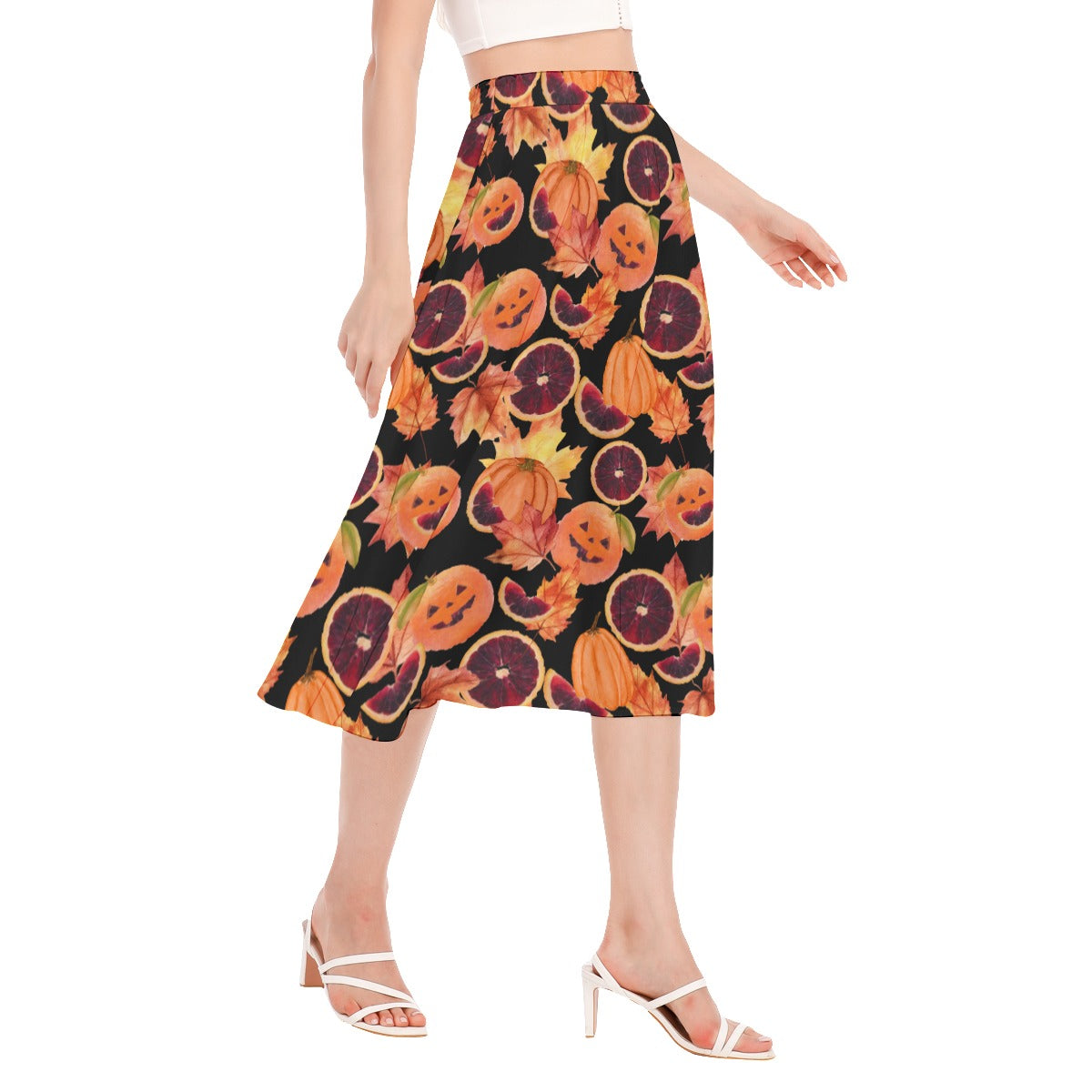 π Blood Orange Harvest Skirt