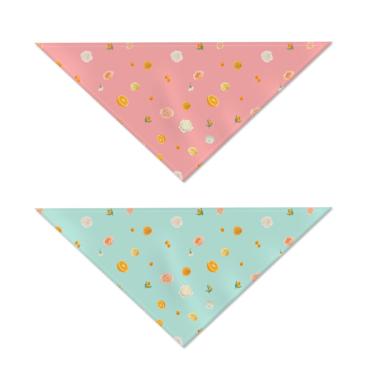 Citrus Blossom Pet Scarf (Double-sided)