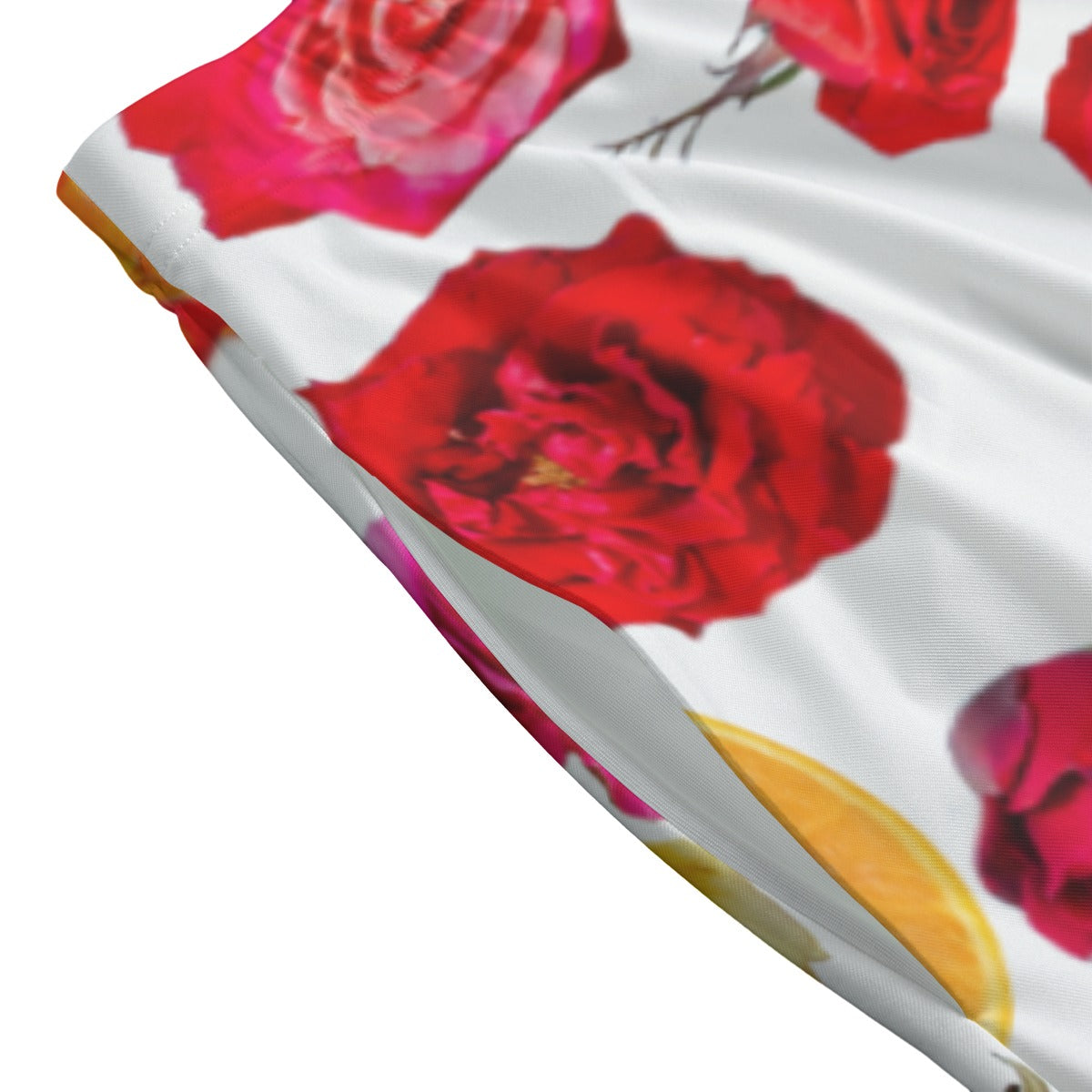 Woman's Club 100 years of Roses Women's Long Maxi Skirt With Pockets