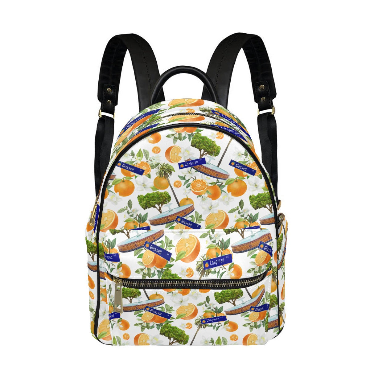 Old Towne Hawaiian Mini Backpack in White