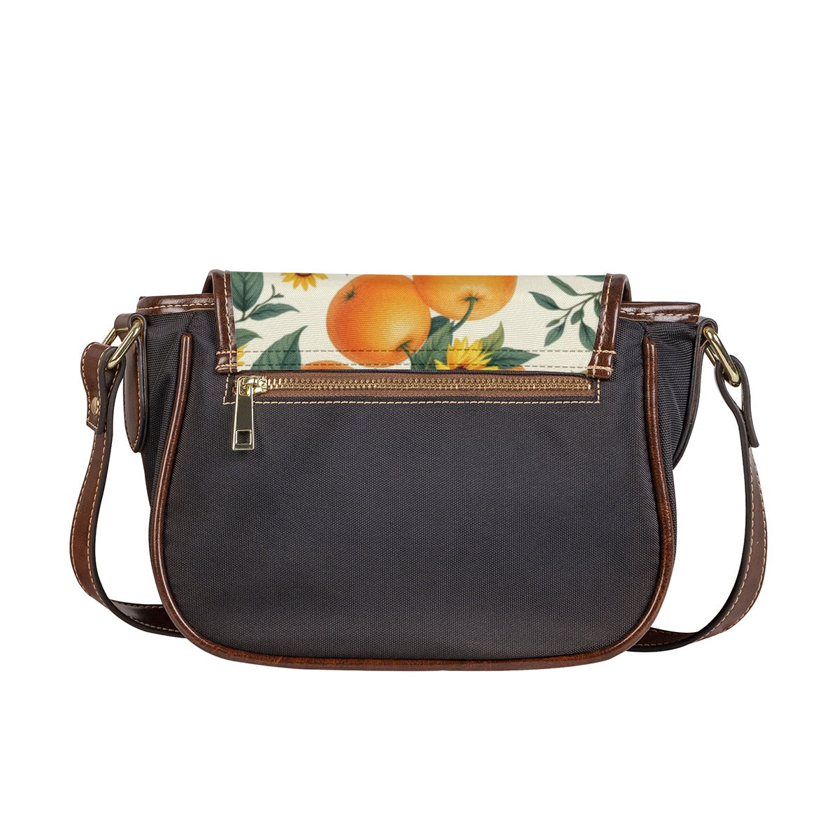 Sunflowers and Citrus Fall Tambourin Bag With Single Strap