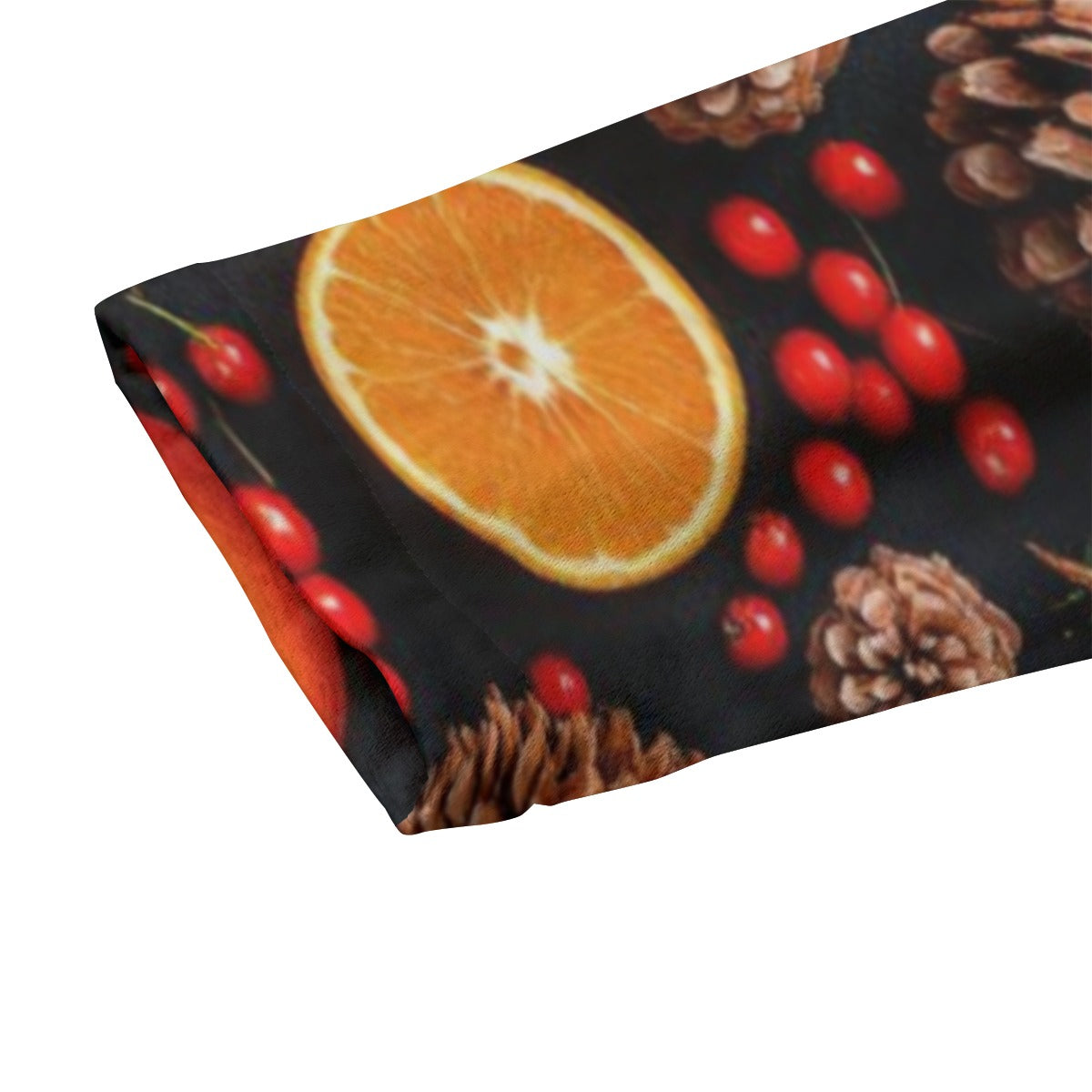 Christmas Citrus Spice Adult Plush Windbreaker