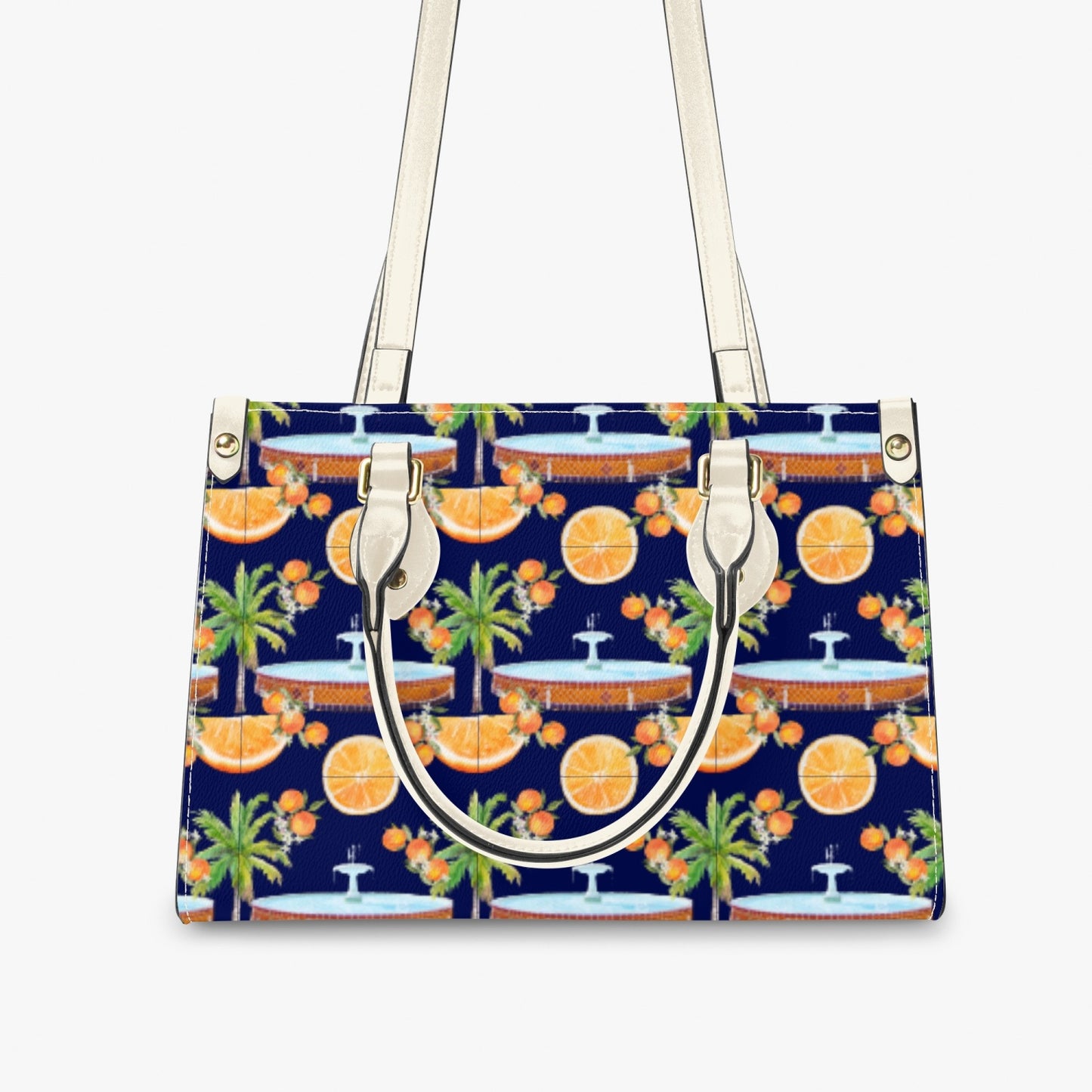 Orange Hawaiian Women's Tote Bag - Long Strap