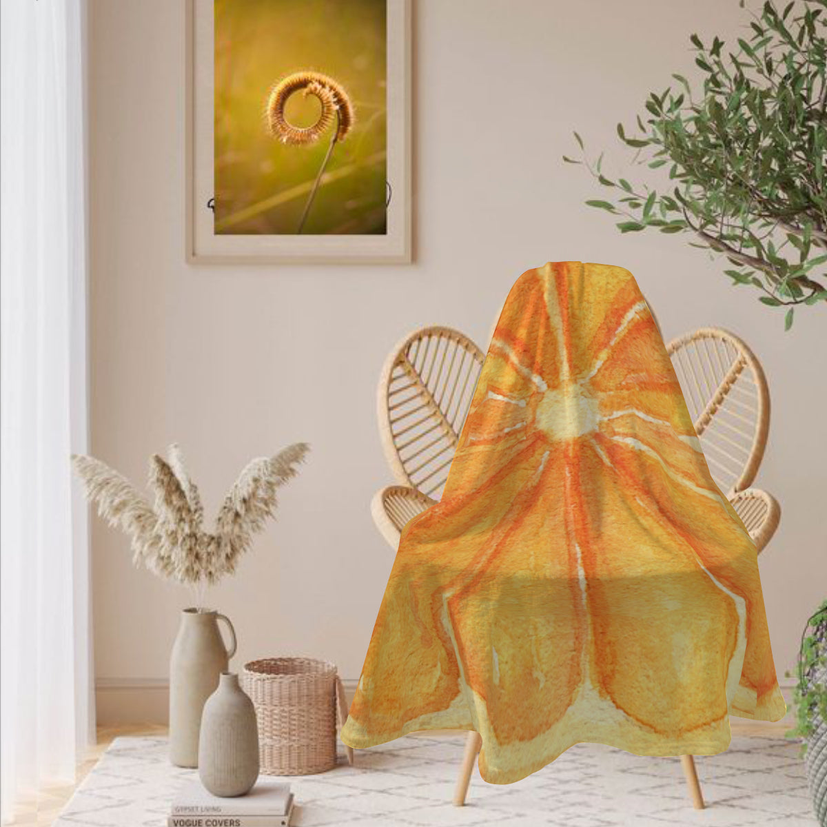 Slice of Orange blanket