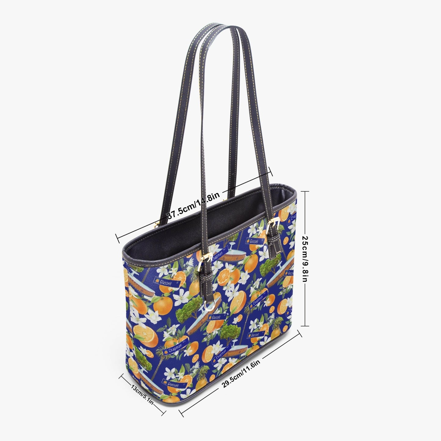 Old Towne Hawaiian Medium Leather Tote Bag for Women