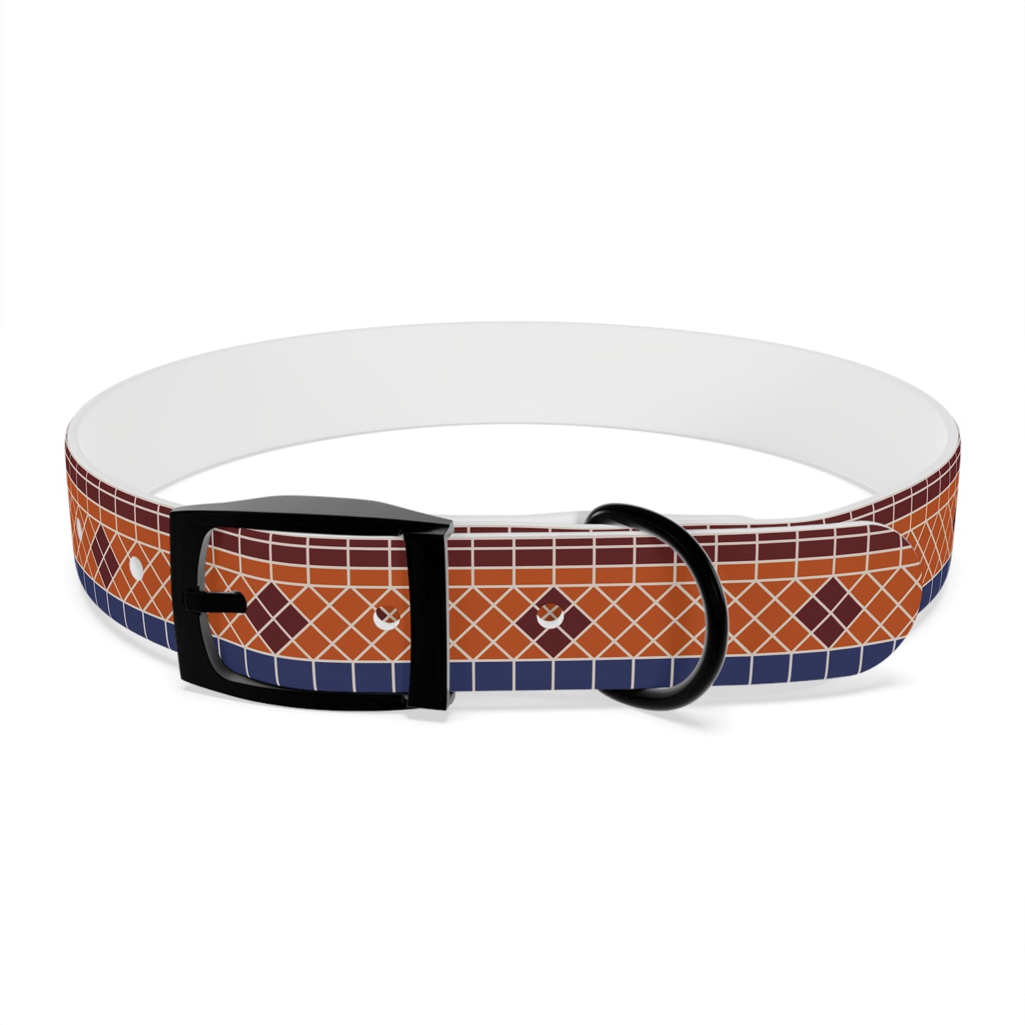 Fountain Tiles Dog Collar