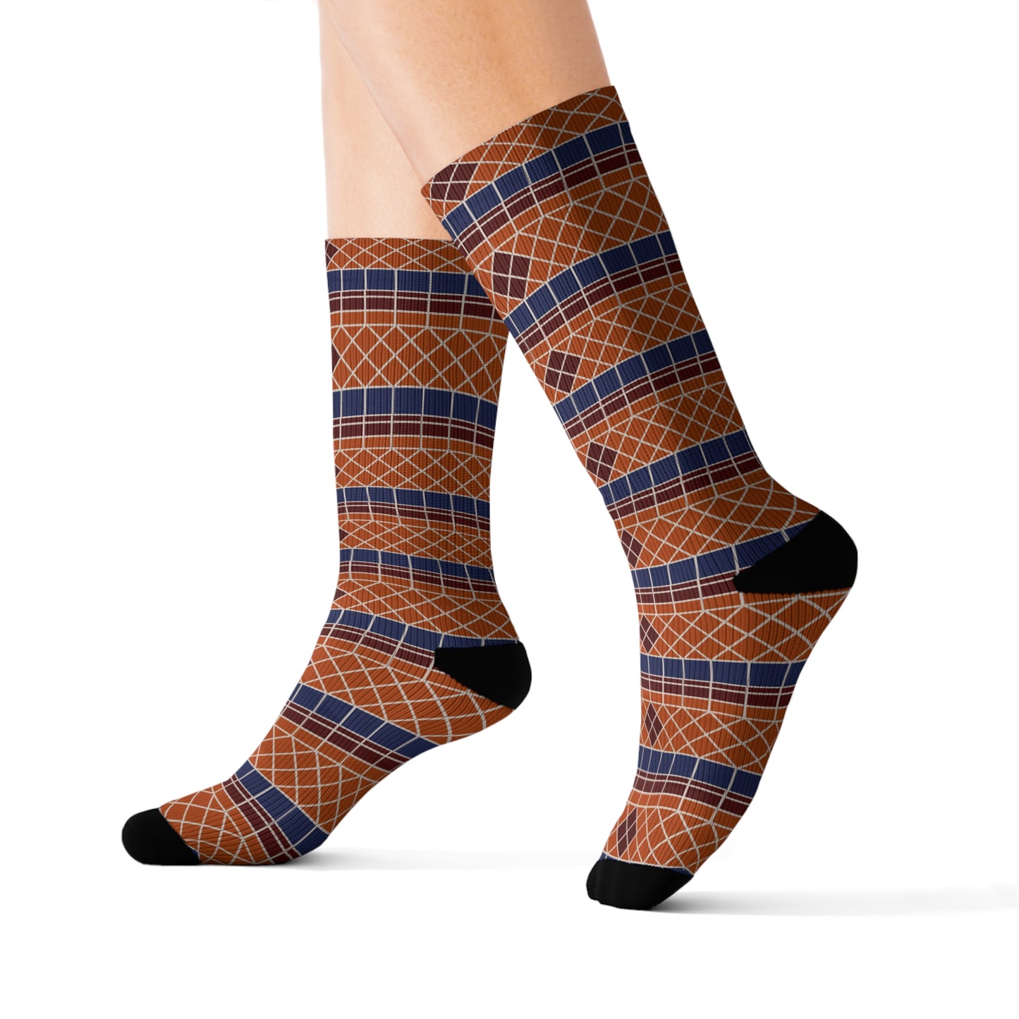 *Last Pair* Fountain Tile Socks