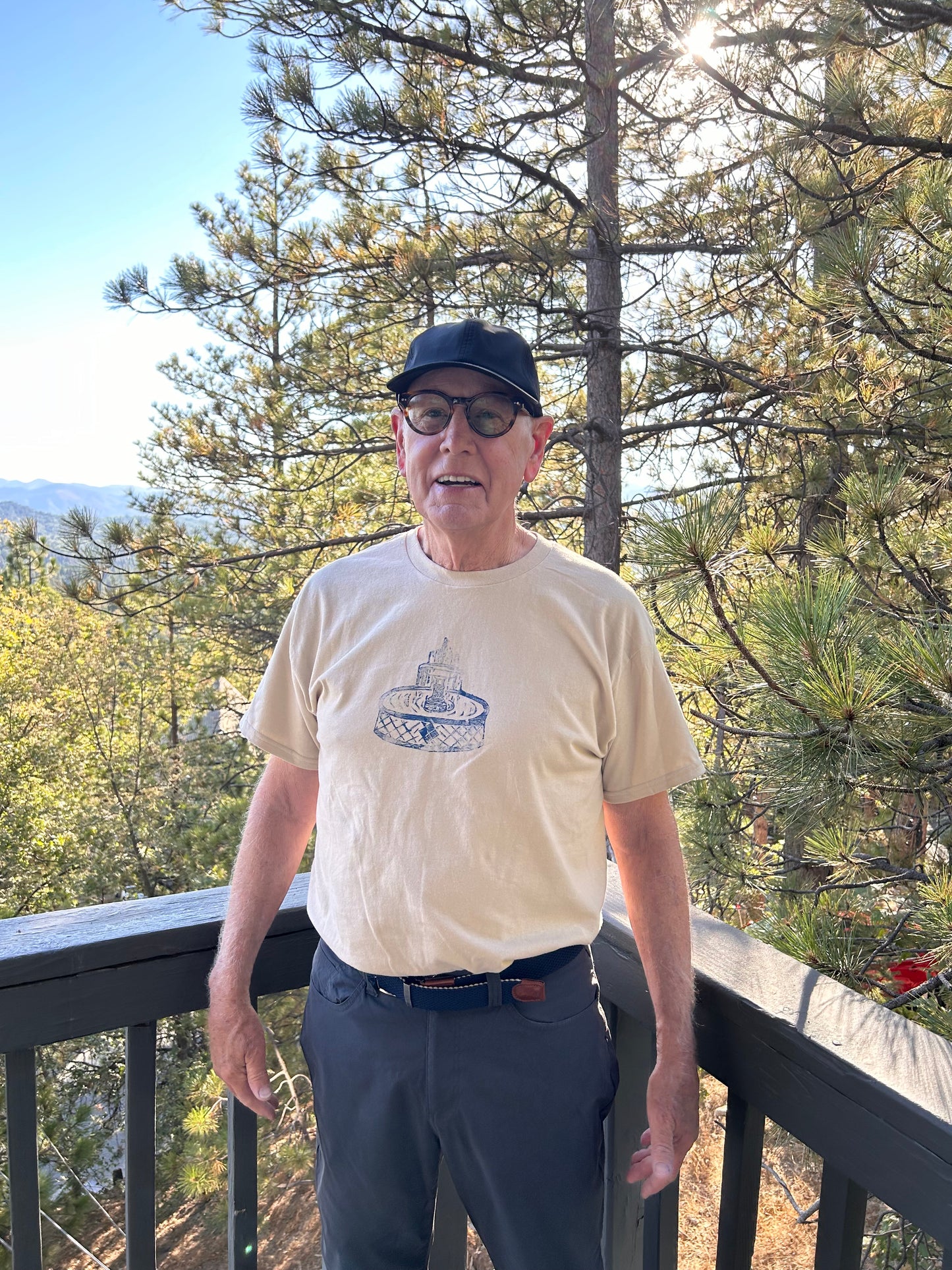 Fountain Stamp T-Shirt
