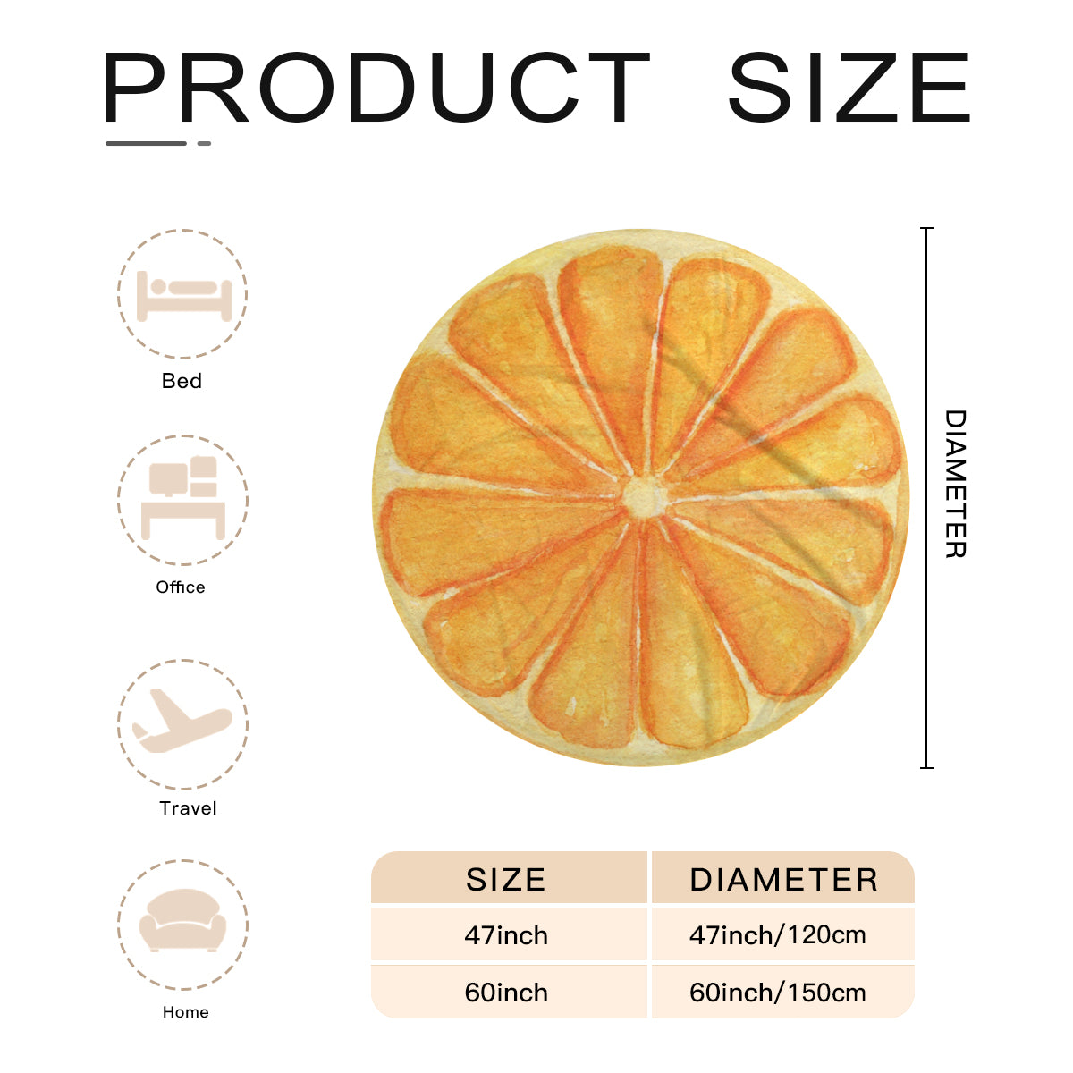 Slice of Orange blanket