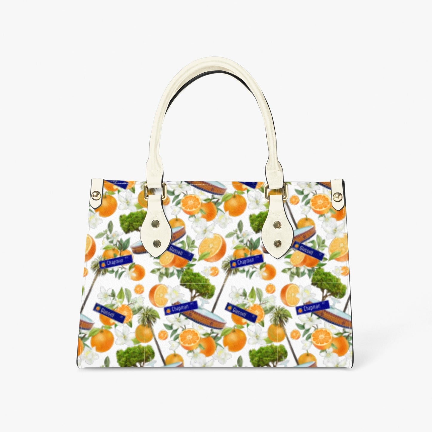 Old Town Orange Hawaiian Women's Tote Bag - Long Strap