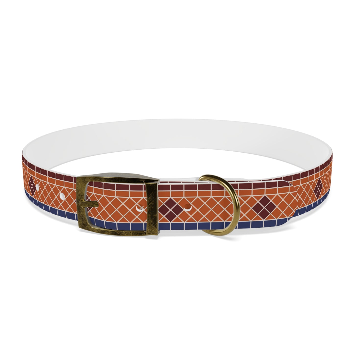 Fountain Tiles Dog Collar