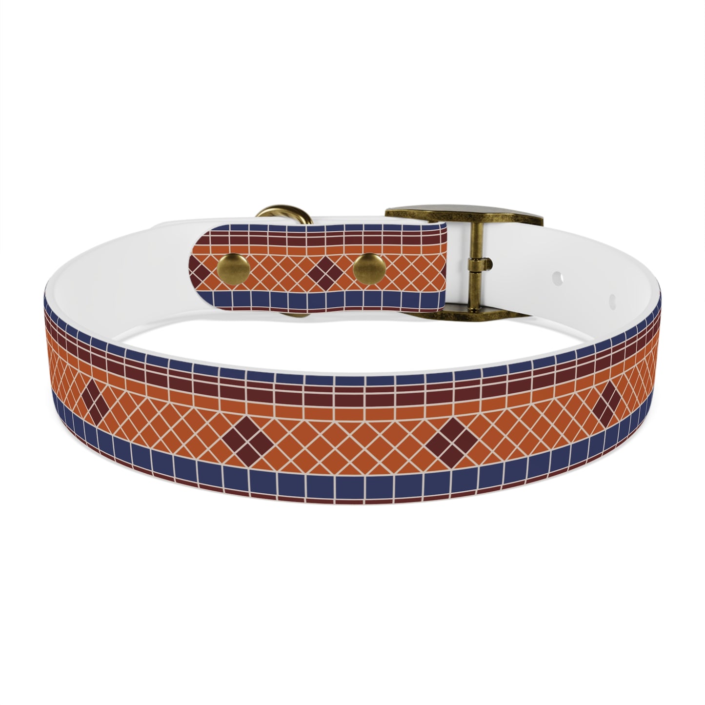 Fountain Tiles Dog Collar