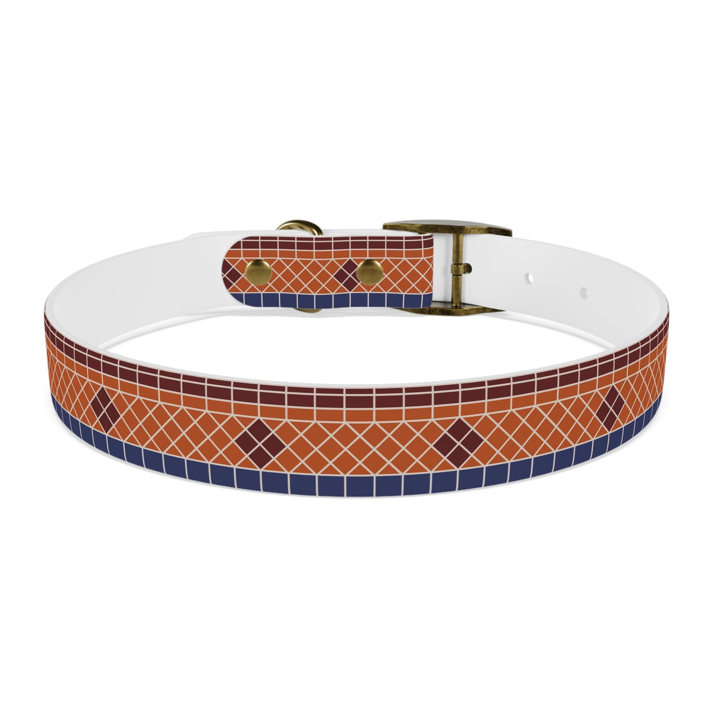 Fountain Tiles Dog Collar