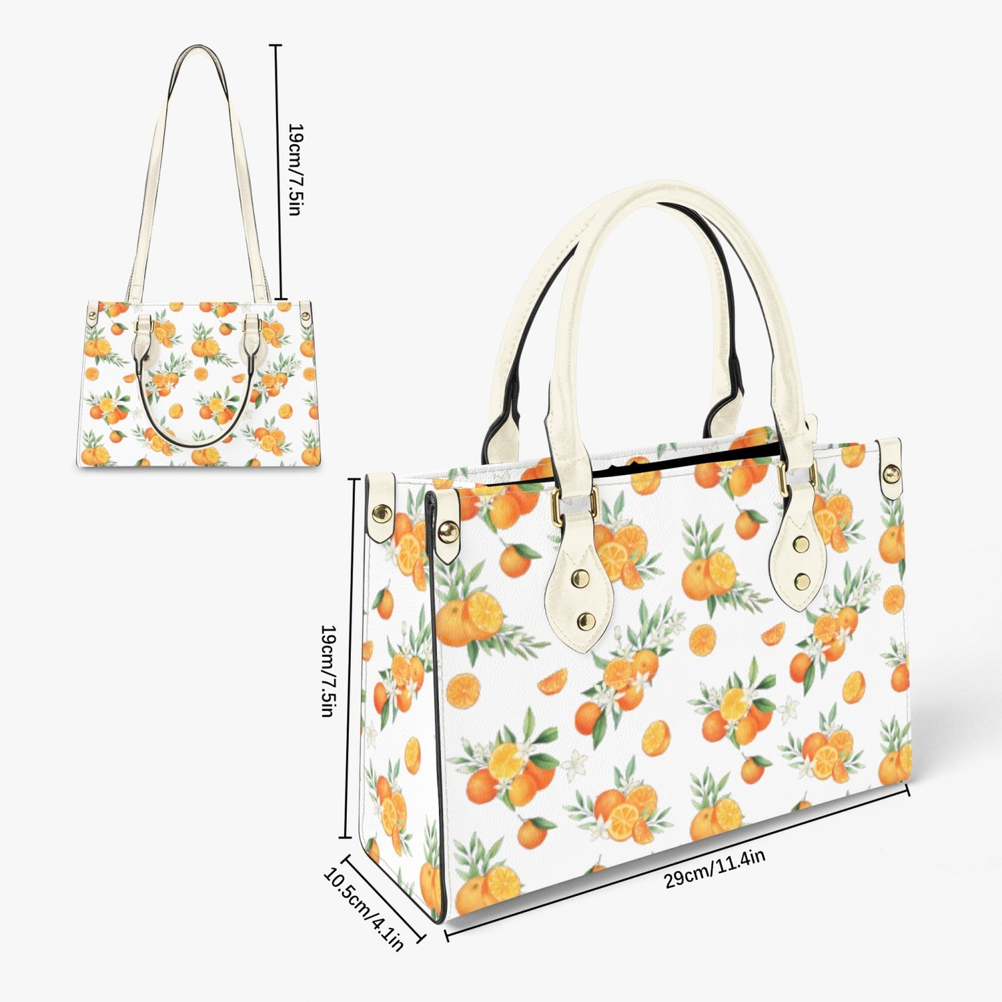 Sweet Orange Women's Purse - Long Strap