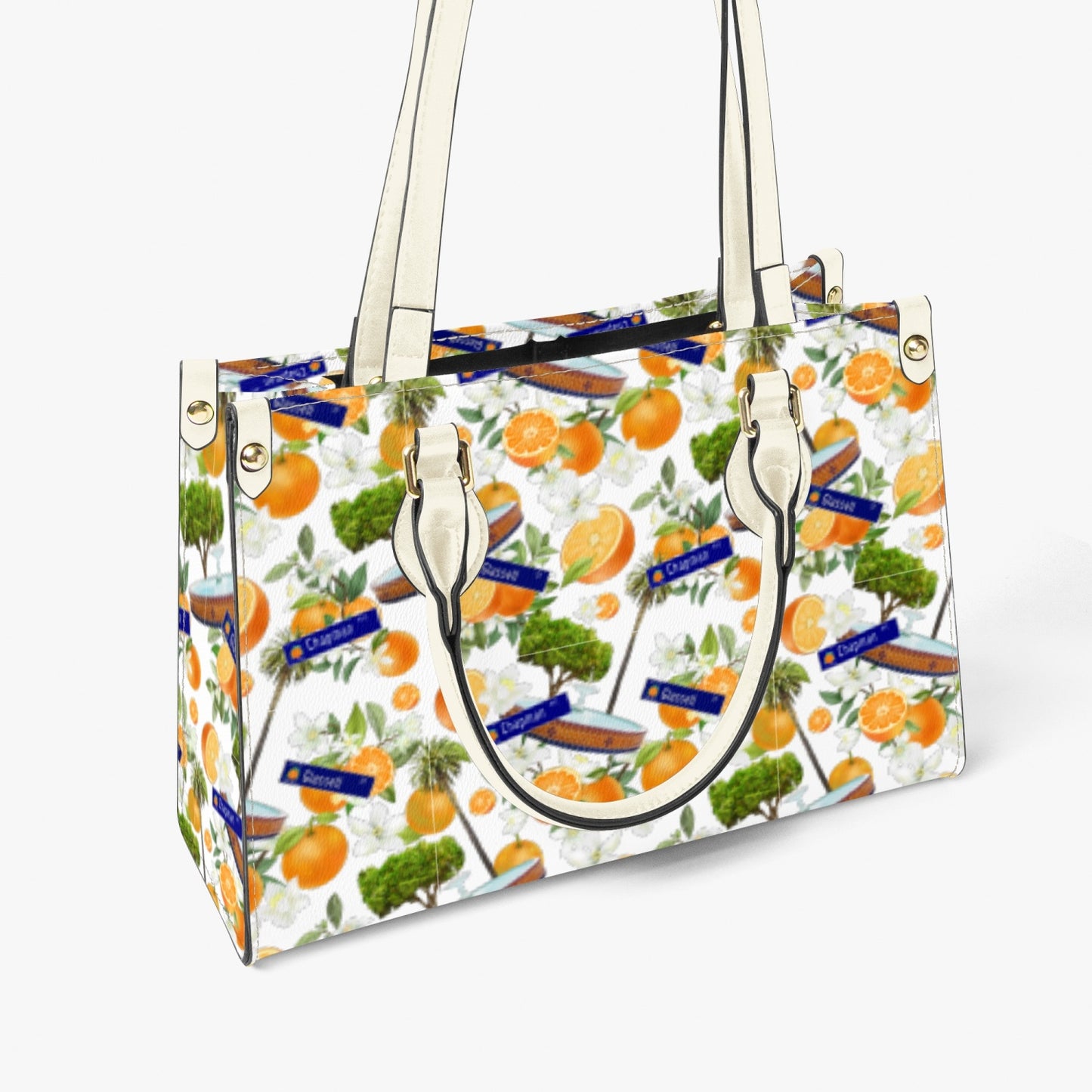 Old Town Orange Hawaiian Women's Tote Bag - Long Strap