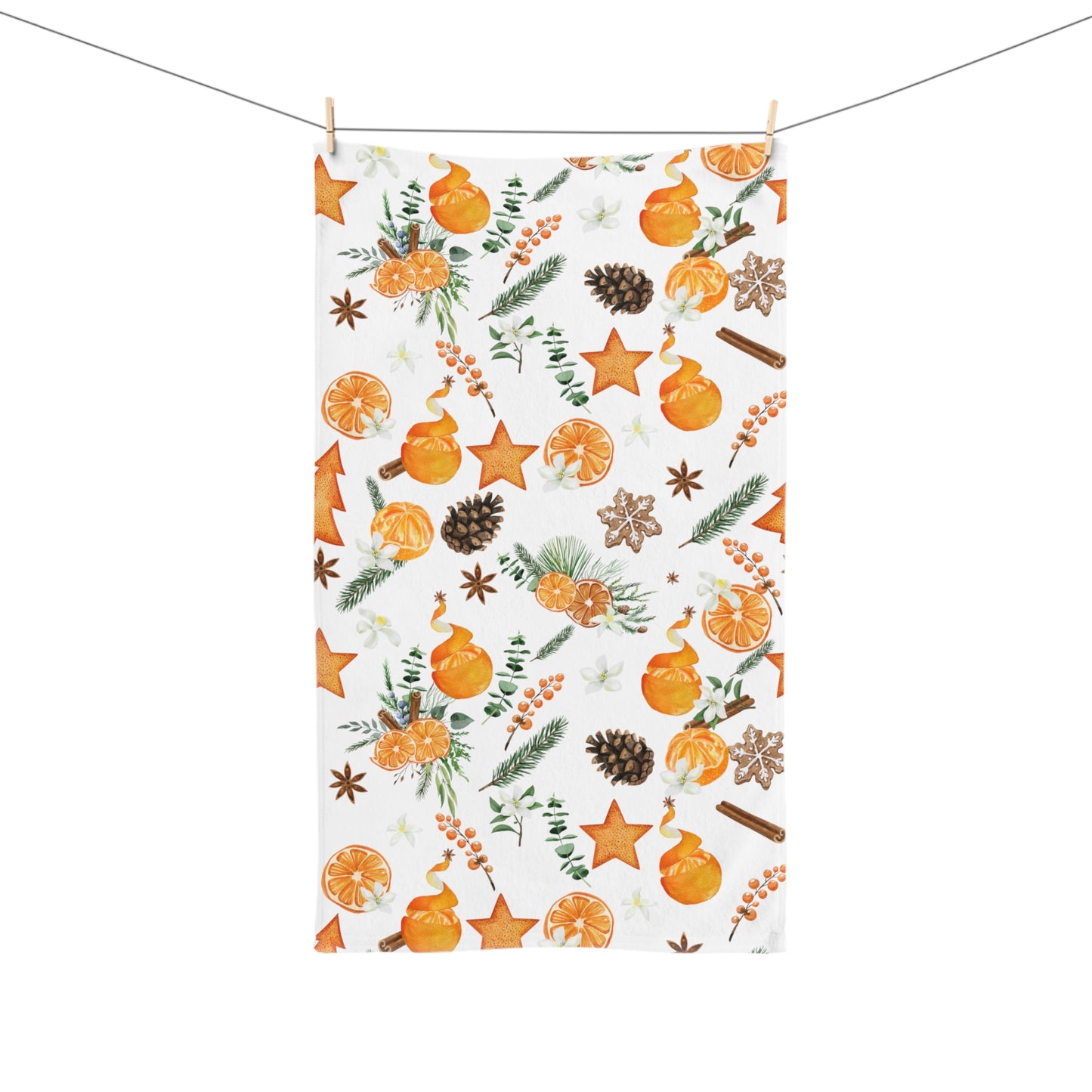 Christmas Spice Hand Towel