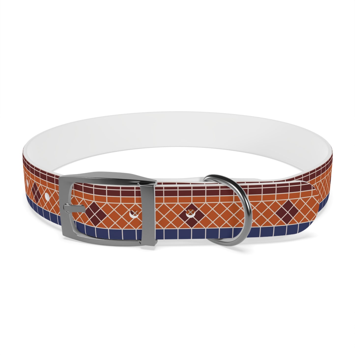 Fountain Tiles Dog Collar