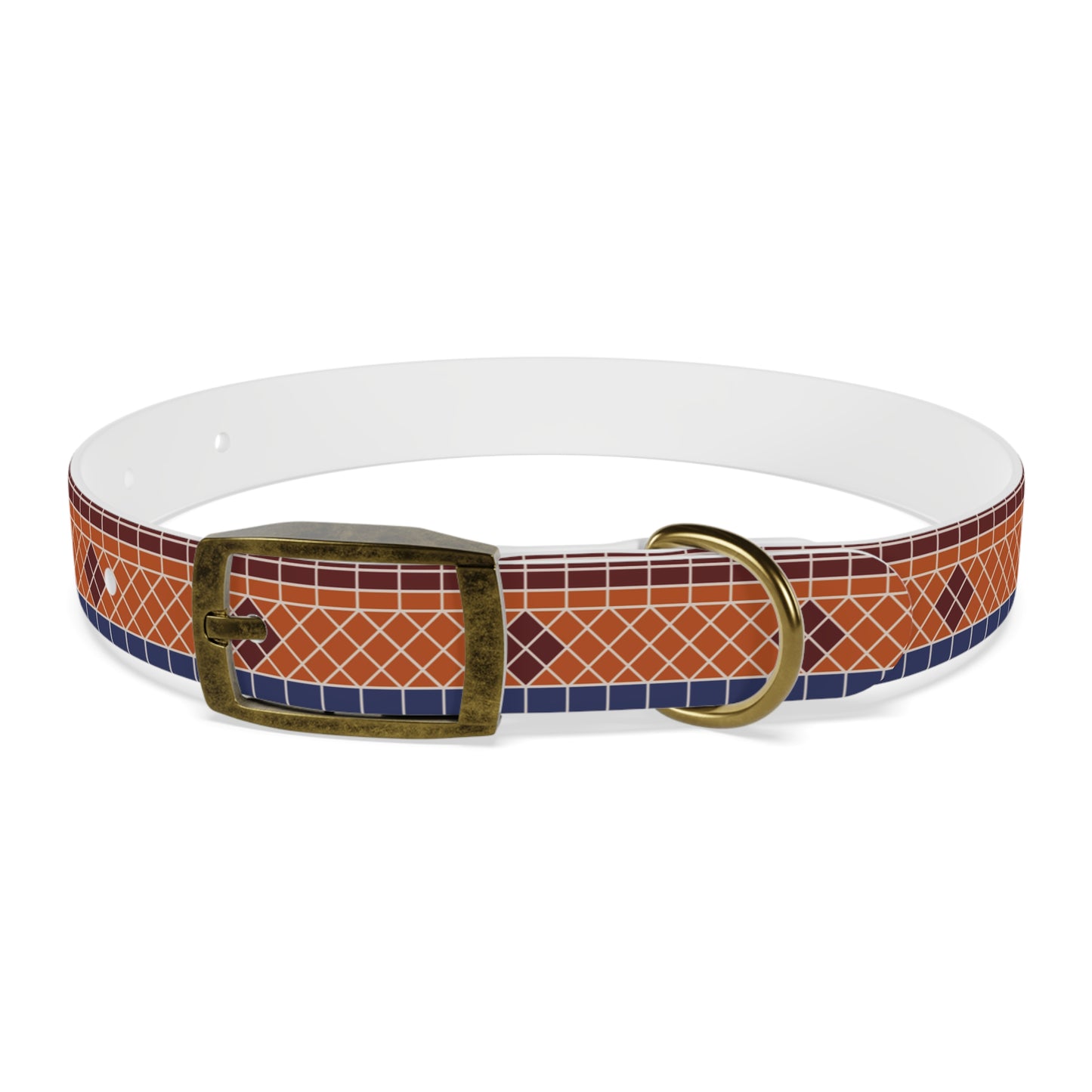 Fountain Tiles Dog Collar