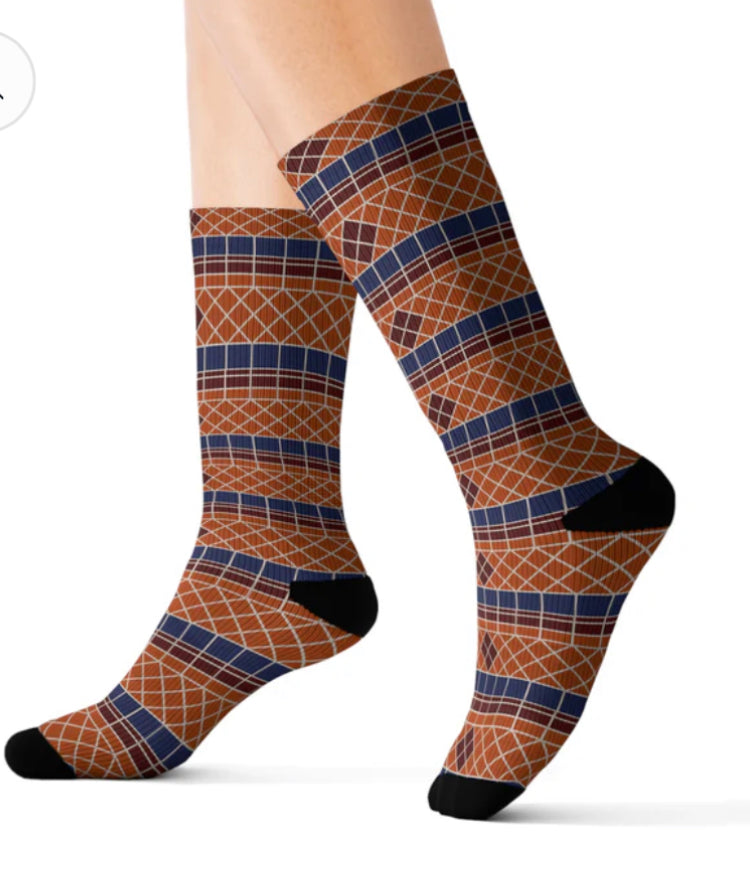 *Pickup* Fountain Tile Socks in Men’s Size.
