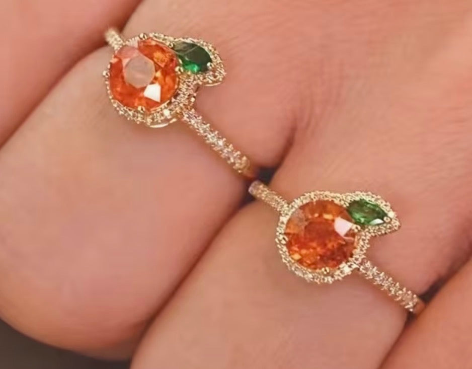 ๐ Citrus Spark Ring