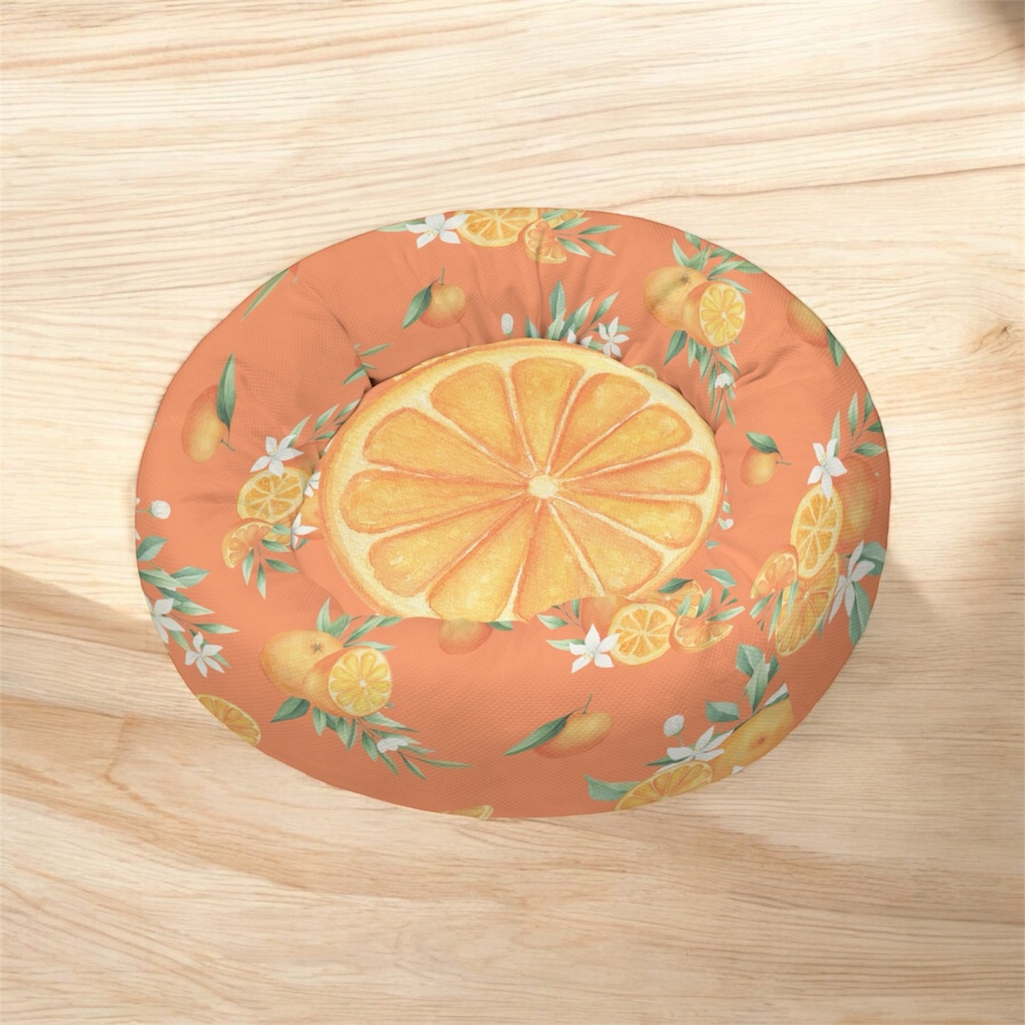 Orange Slice - Pet Bed