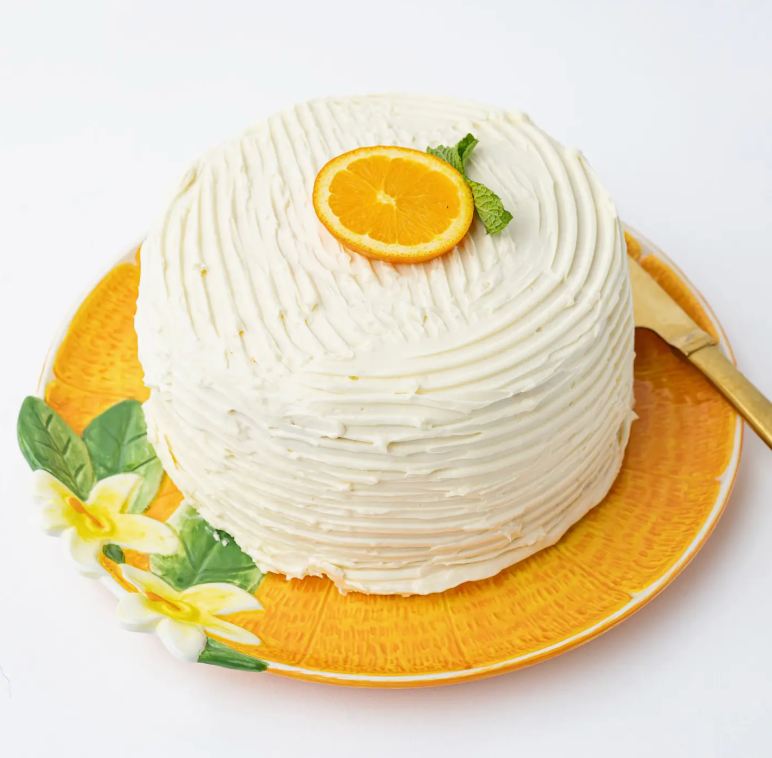 Orange Serving Platter