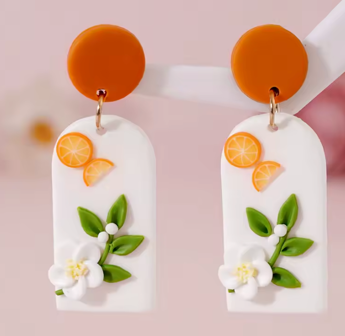 ππΈ Citrus Blossom Arch Earrings πΈπ