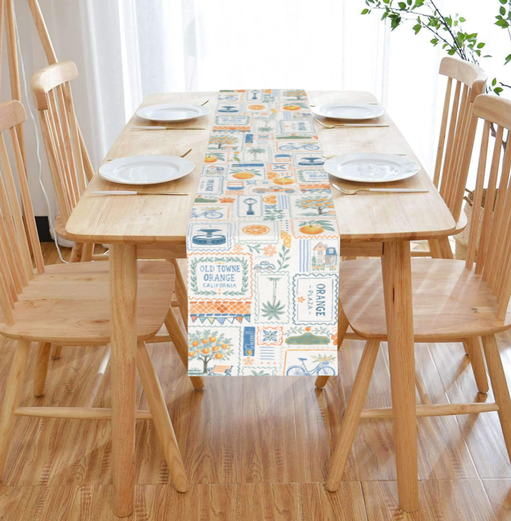 La Dolce Orange Table Runner