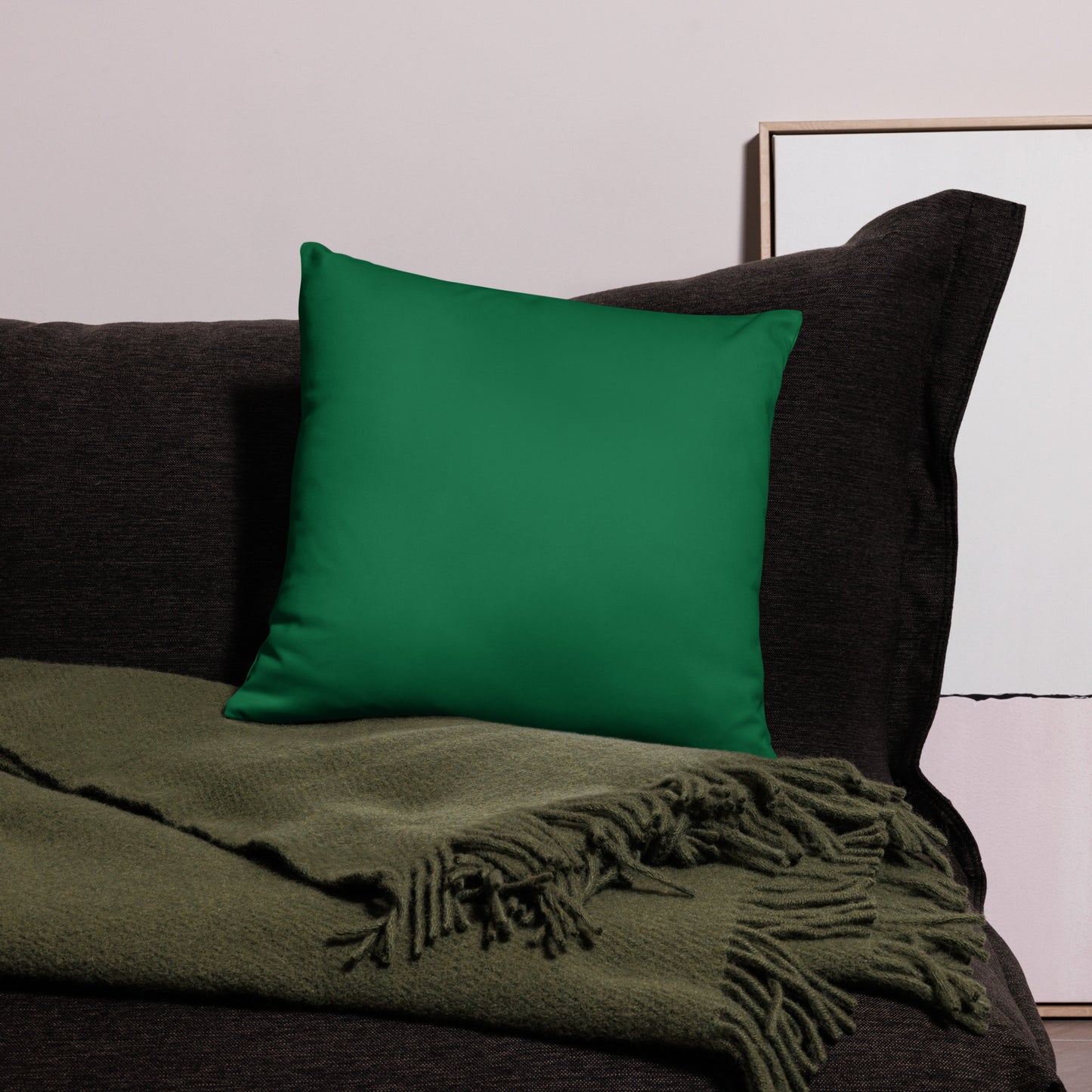 "Lucky to Live in Old Towne Orange" St. Patrick's Day Pillow