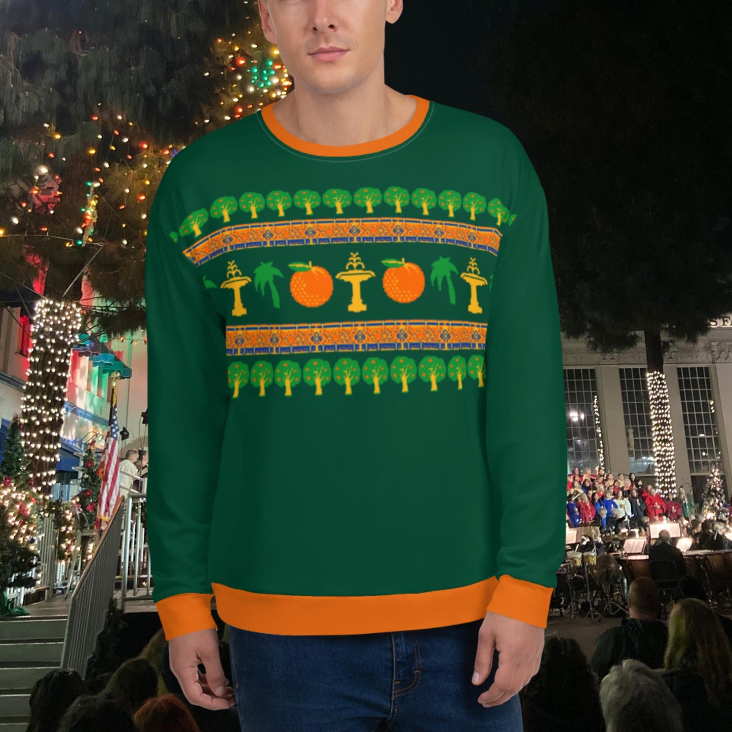 Old Towne Christmas "Sweater" Unisex Sweatshirt