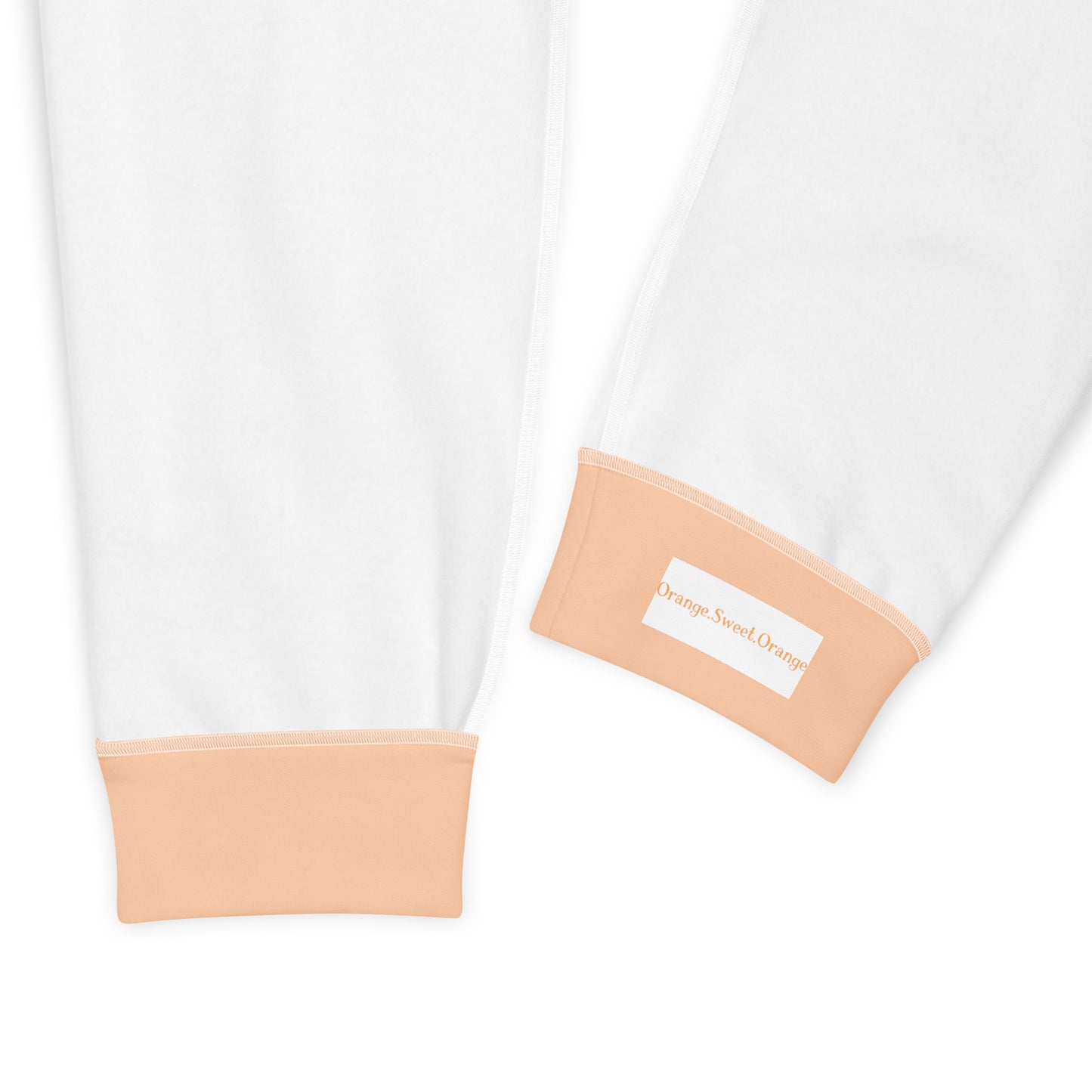 Orange Spring Floral Women's Joggers