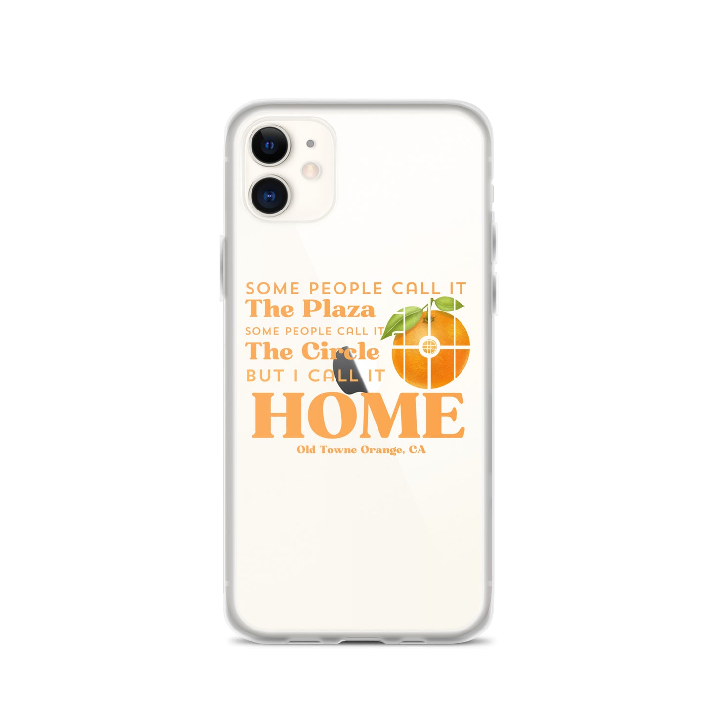 "I call it HOME" Clear Case for iPhone®