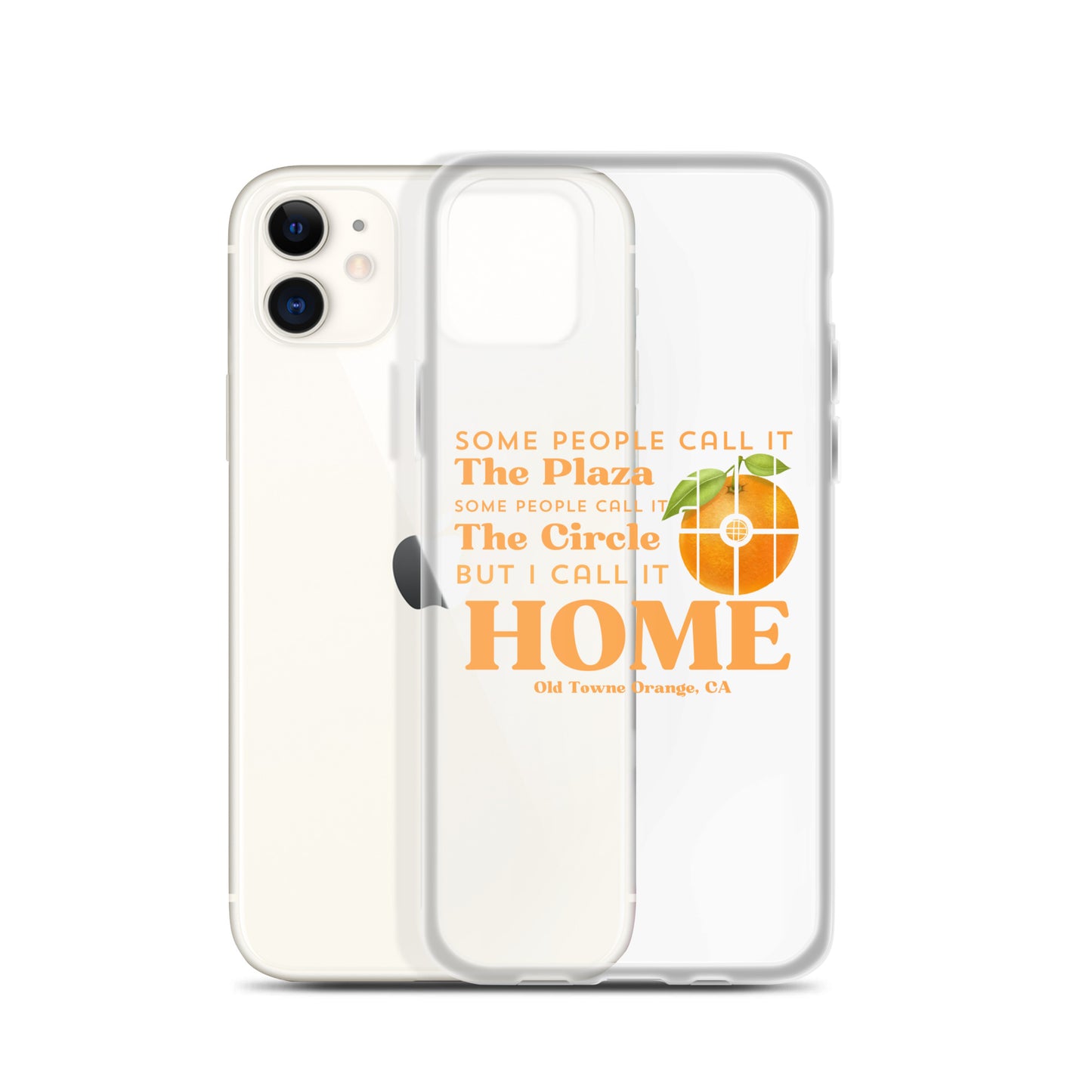 "I call it HOME" Clear Case for iPhone®